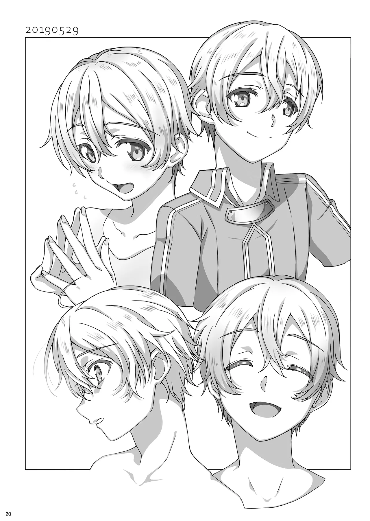 Kuro no Kenshi Ryoujoku page 21 original parody - anal males only hentai manga - read online free