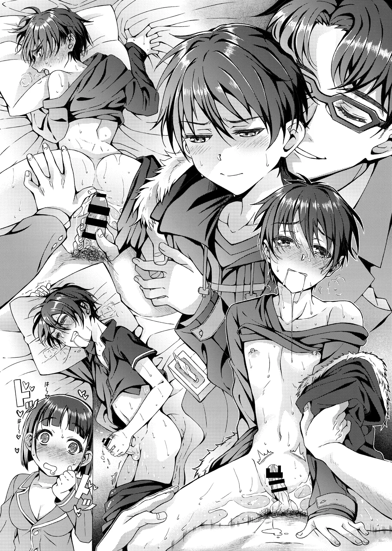 Kuro no Kenshi Ryoujoku page 80 original parody - anal yaoi hentai manga - read online free