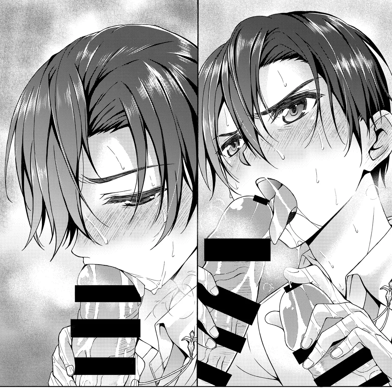 Kuro no Kenshi Ryoujoku page 83 original parody - anal yaoi hentai manga - read online free