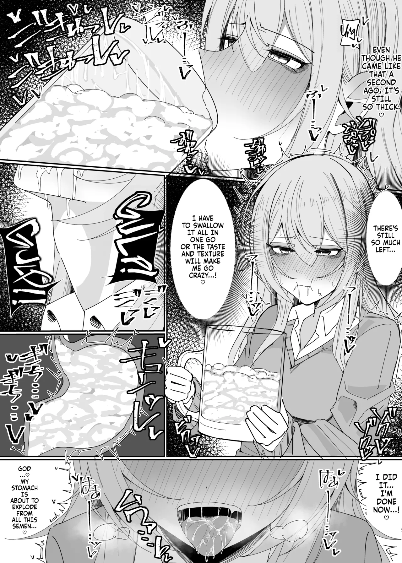 [Fuaku Yuu (Yufuck)] Zamen Oogui Taikai | The Cum-Binge-Eating Championship [English] [Fallen Games] page 27 original parody - schoolgirl uniform inflation hentai manga - read online free