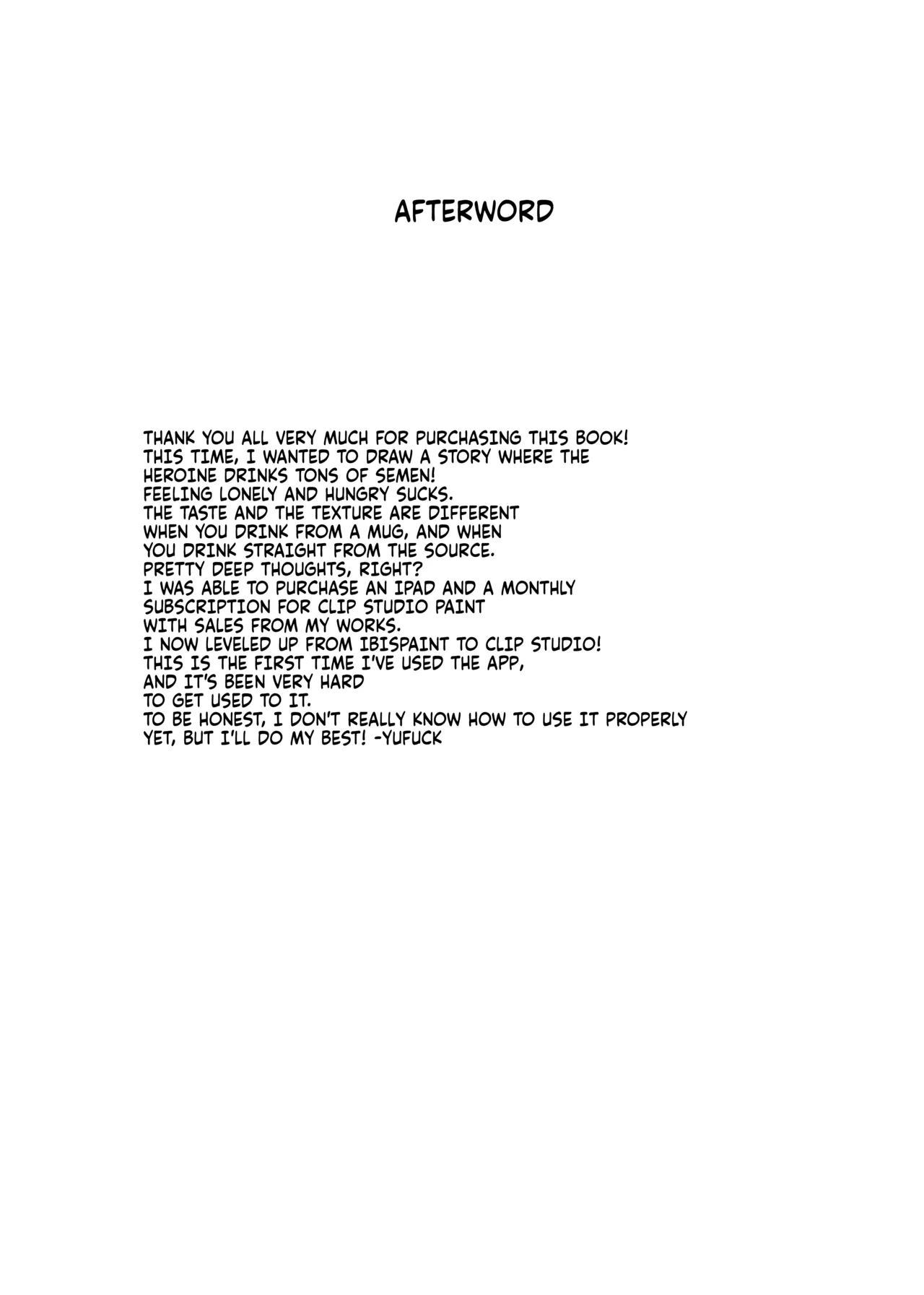 [Fuaku Yuu (Yufuck)] Zamen Oogui Taikai | The Cum-Binge-Eating Championship [English] [Fallen Games] page 33 original parody - sole female smell hentai manga - read online free