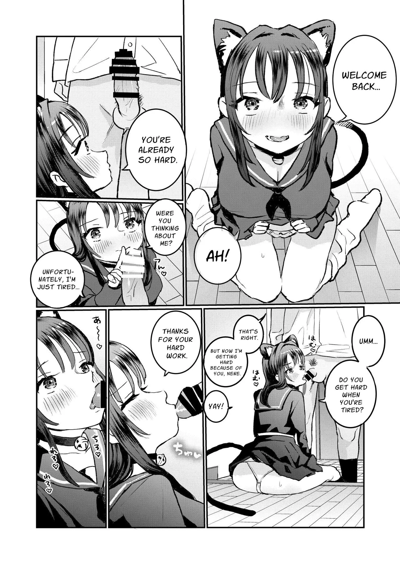Goshujin-sama ni Kawaigararetai Odemukae Pet | Welcome Home Pets Who Want Their Master's Affection page 62 original parody - sole male nakadashi hentai manga - read online free