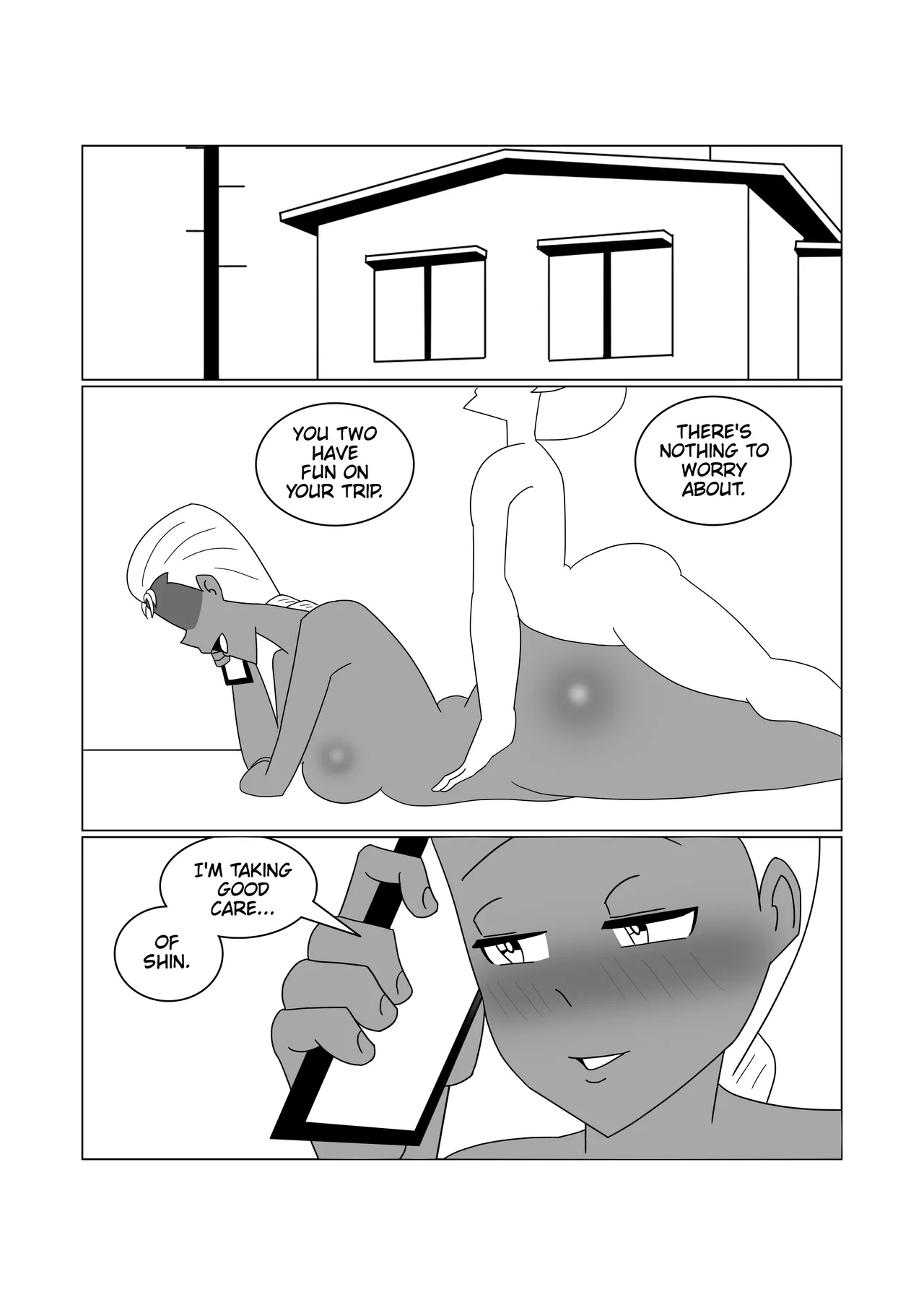 Baby Sitting page 9 original parody - big breasts dark skin hentai manga - read online free