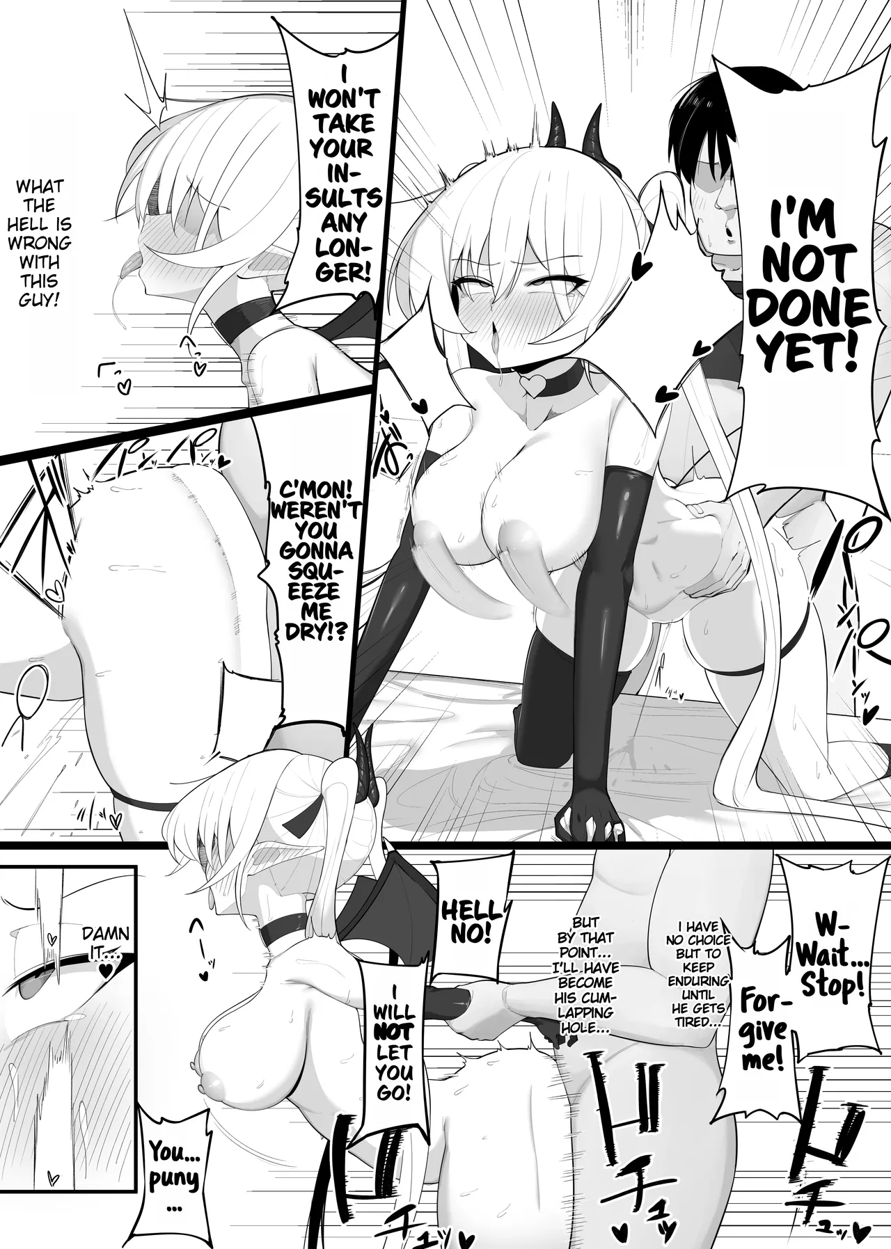 Atashi no Ejiki ni Narinasai! | You shall be the succubus's prey! page 34 original parody - squirting big breasts hentai manga - read online free