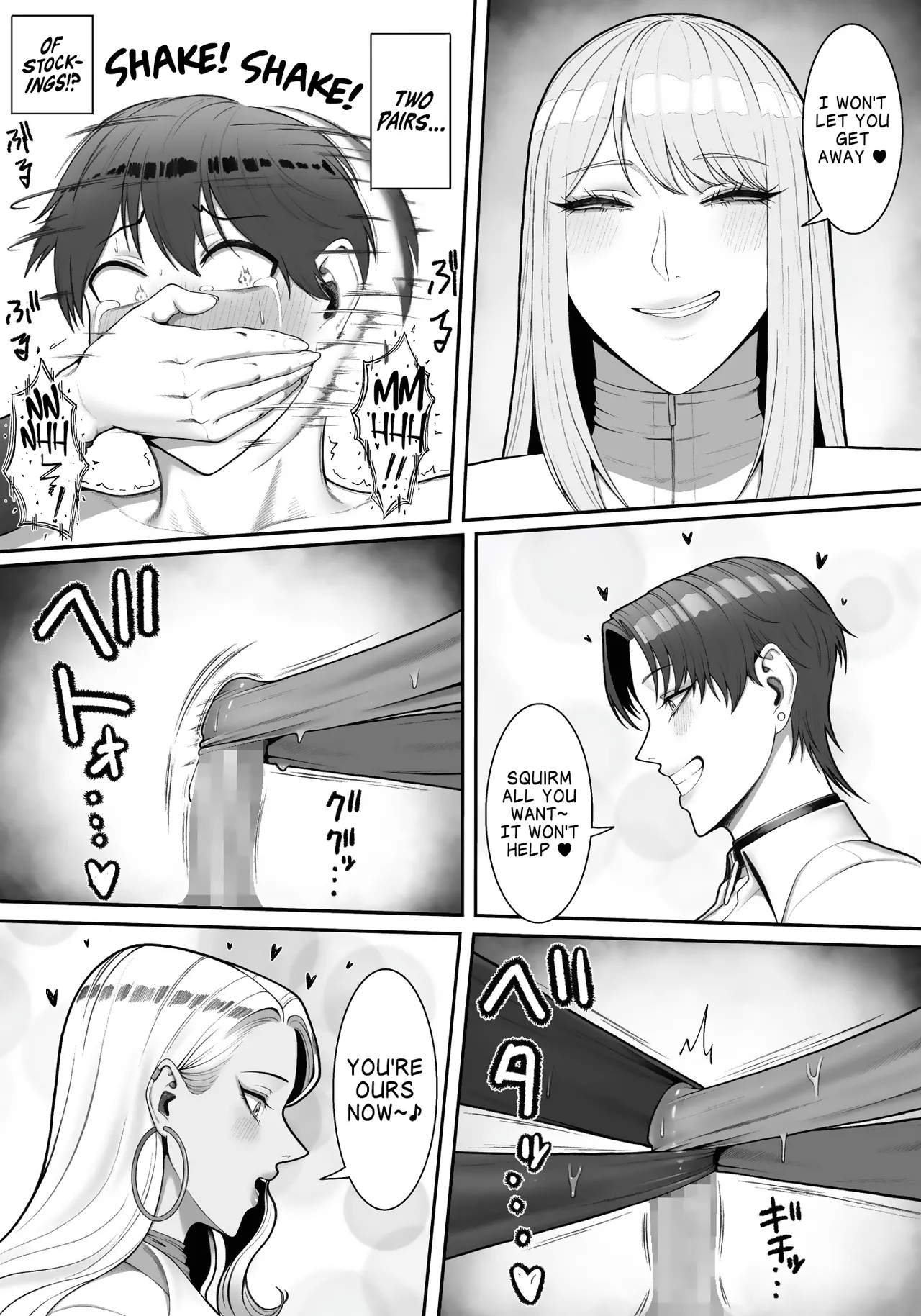 [Enko] Sakusei Tantou Onee-san 2 | Onee-sans in Charge of Squeezing 2 [English] [mali] page 54 original parody - sole male gloves hentai manga - read online free