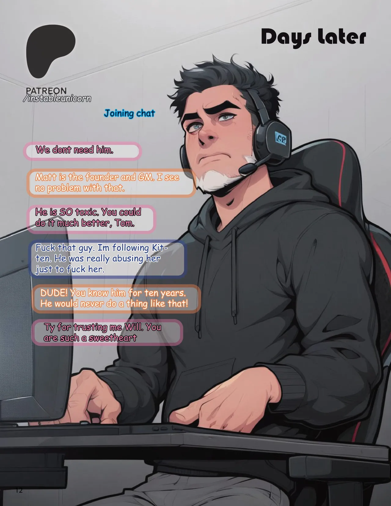 Kittensaur Origins - InstableUnicorn - AI generated - Page 12