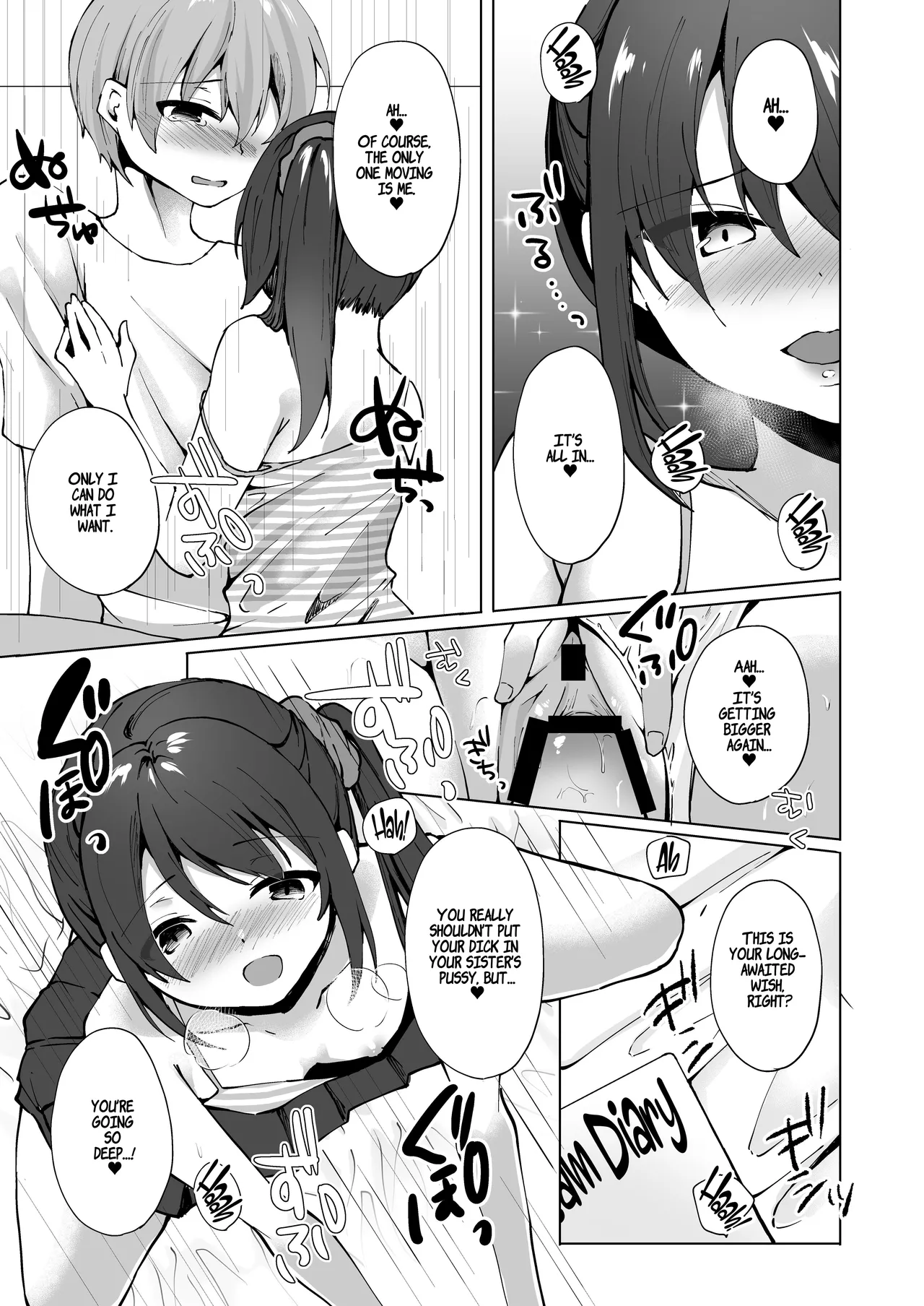 [Whisp (Kotomaro)] Namaiki J○ Imouto ga Onii-chan no Yumenikki o Kanaechau! Onii-chan, Kouiu no ga Suki nan desho? | Cocky Little Sister Makes Oniichan's Dreams Cum True! [English] [ADTL] page 26 original parody - sole female sole male hentai manga - read online free