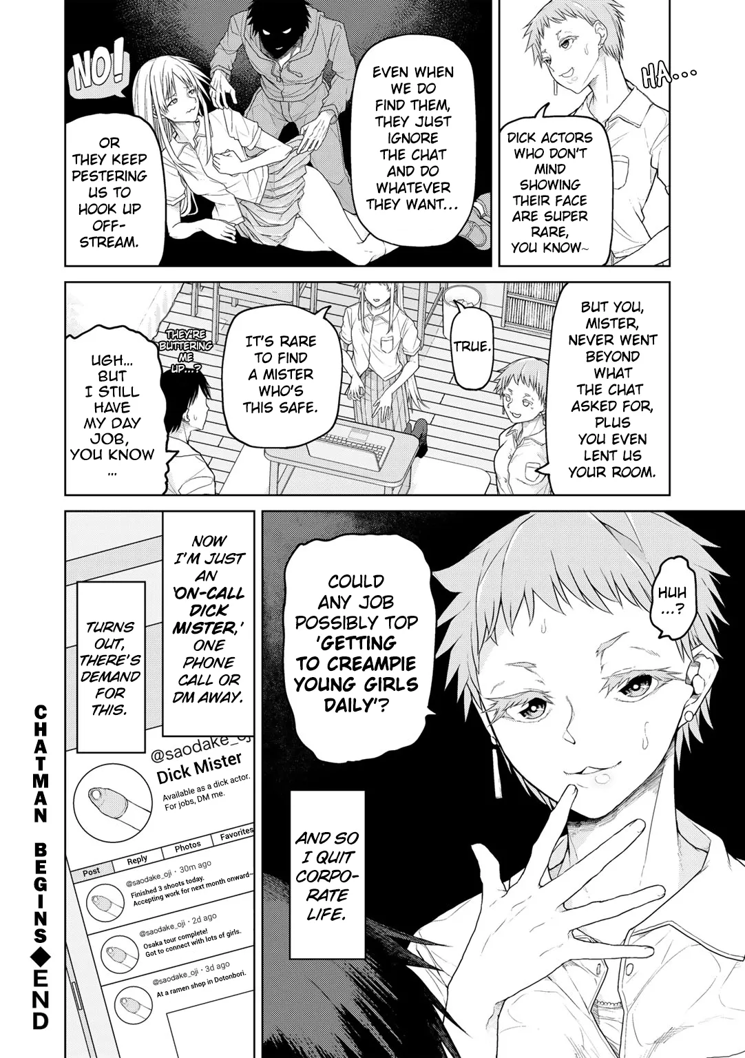 Chatto Man Biginzu | Chatman Begins page 26 - sole male nakadashi hentai manga - read online free