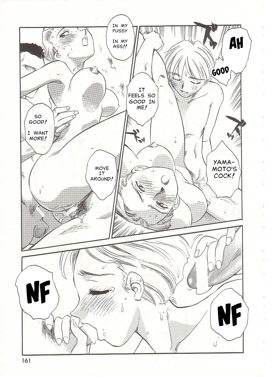 [Suehirogari] Circle [English] MisterJ167 page 161 original parody - rough translation yuri hentai manga - read online free