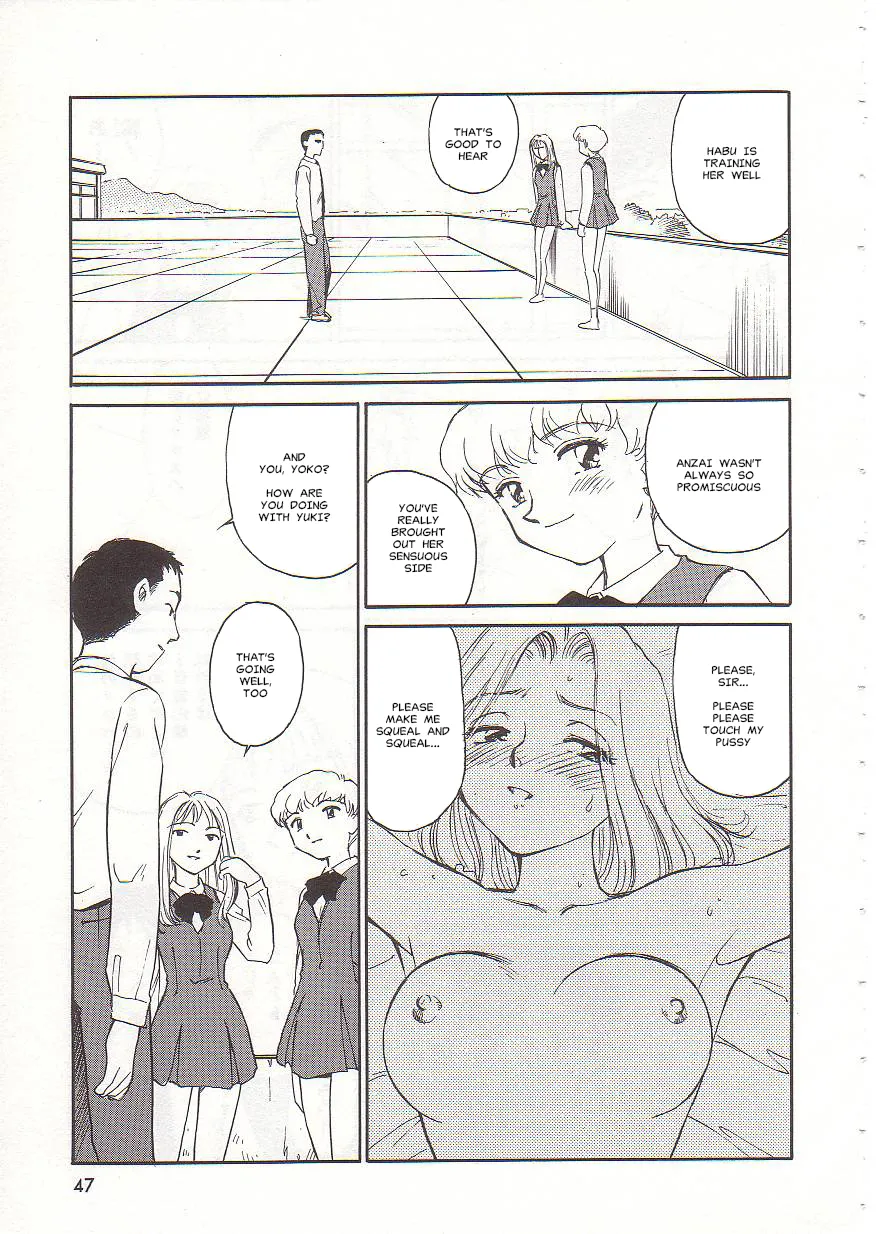 [Suehirogari] Circle [English] MisterJ167 page 47 original parody - rough translation yuri hentai manga - read online free