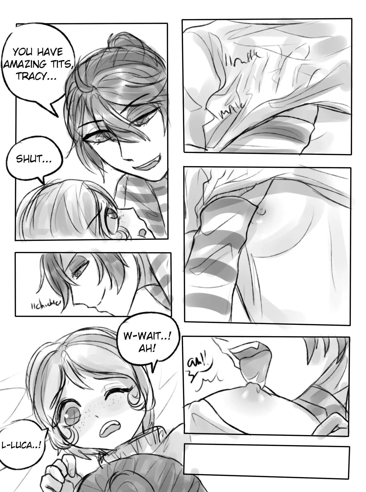 LucaTre doujin short - Page 13