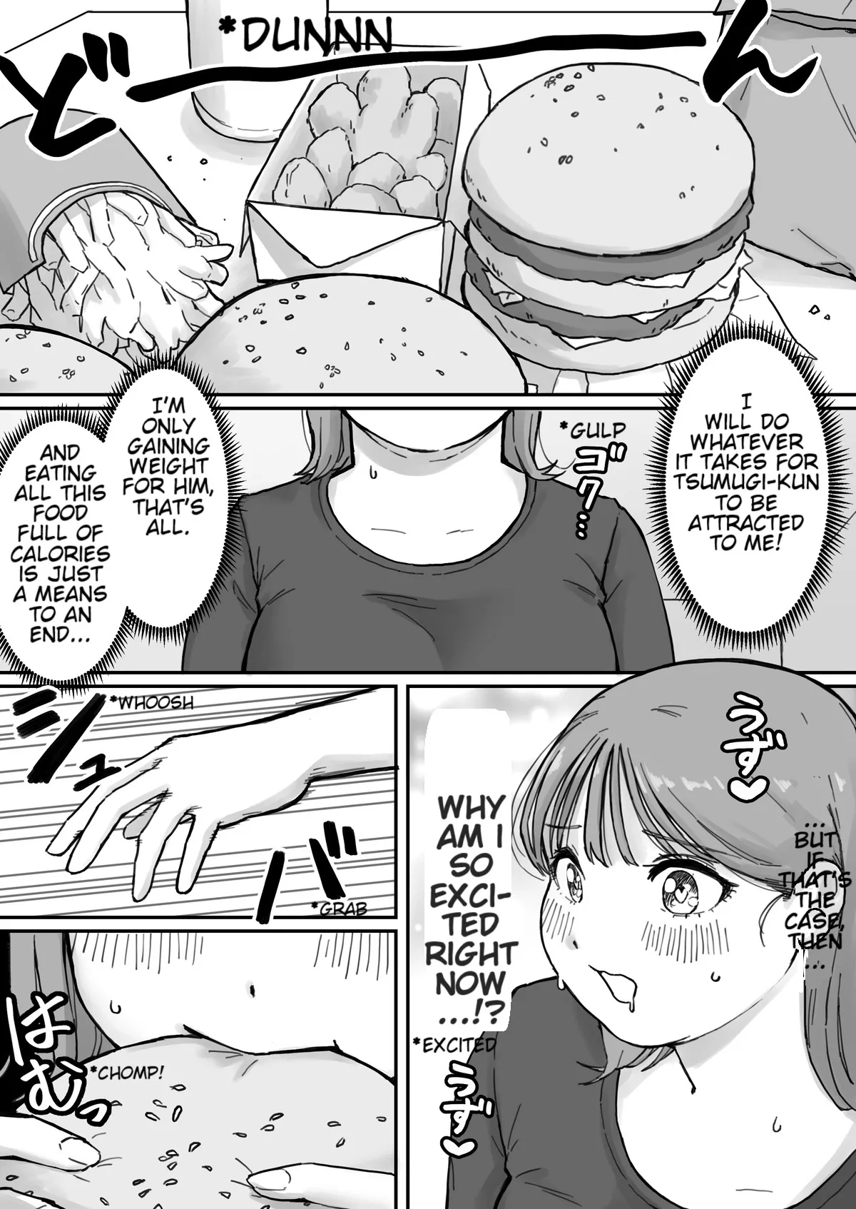 [ Rin ]  My boyfriend (a boy) had a fetish for excess fat [ Ongoing ] page 17 original parody - bbw weight gain hentai manga - read online free