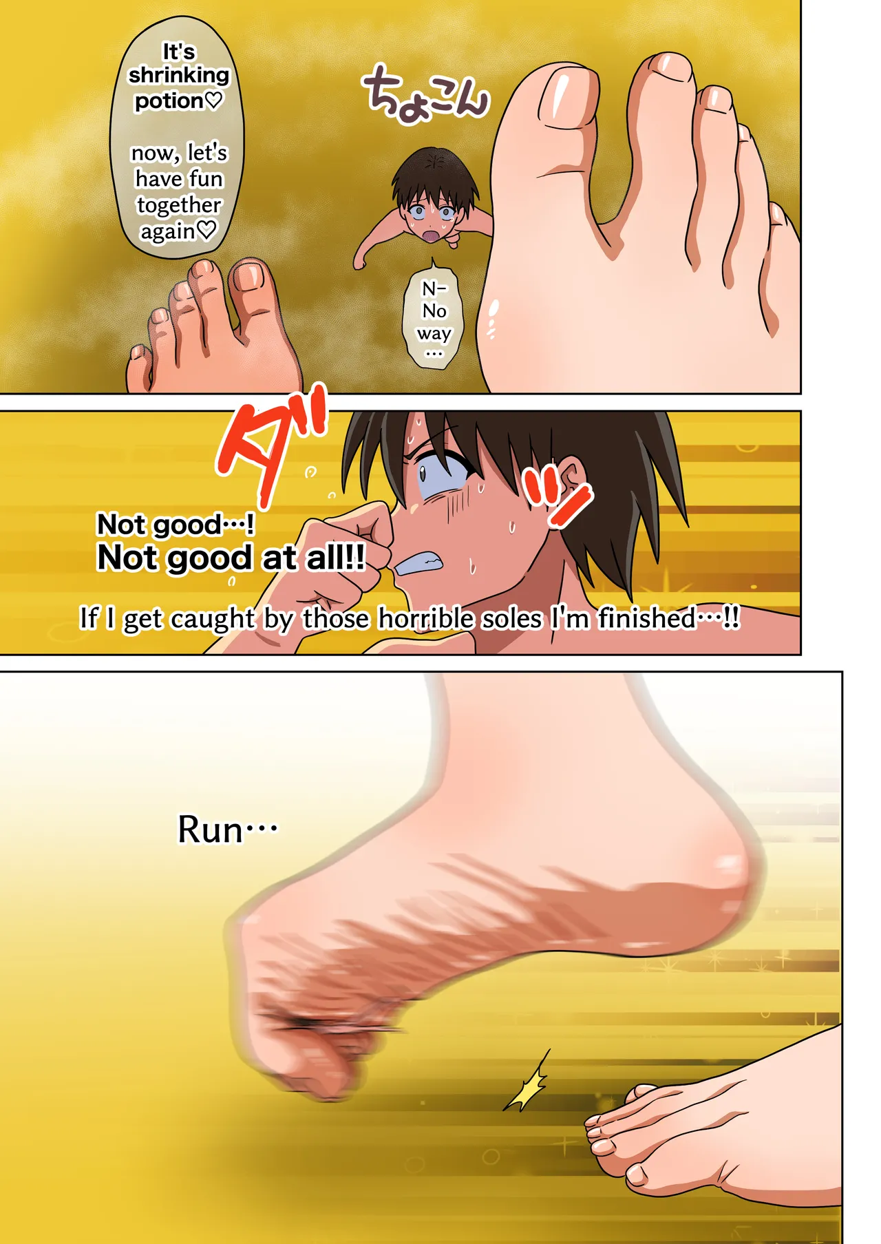 Mitari no Sono 201-235+ page 160 original parody - transformation shrinking hentai manga - read online free