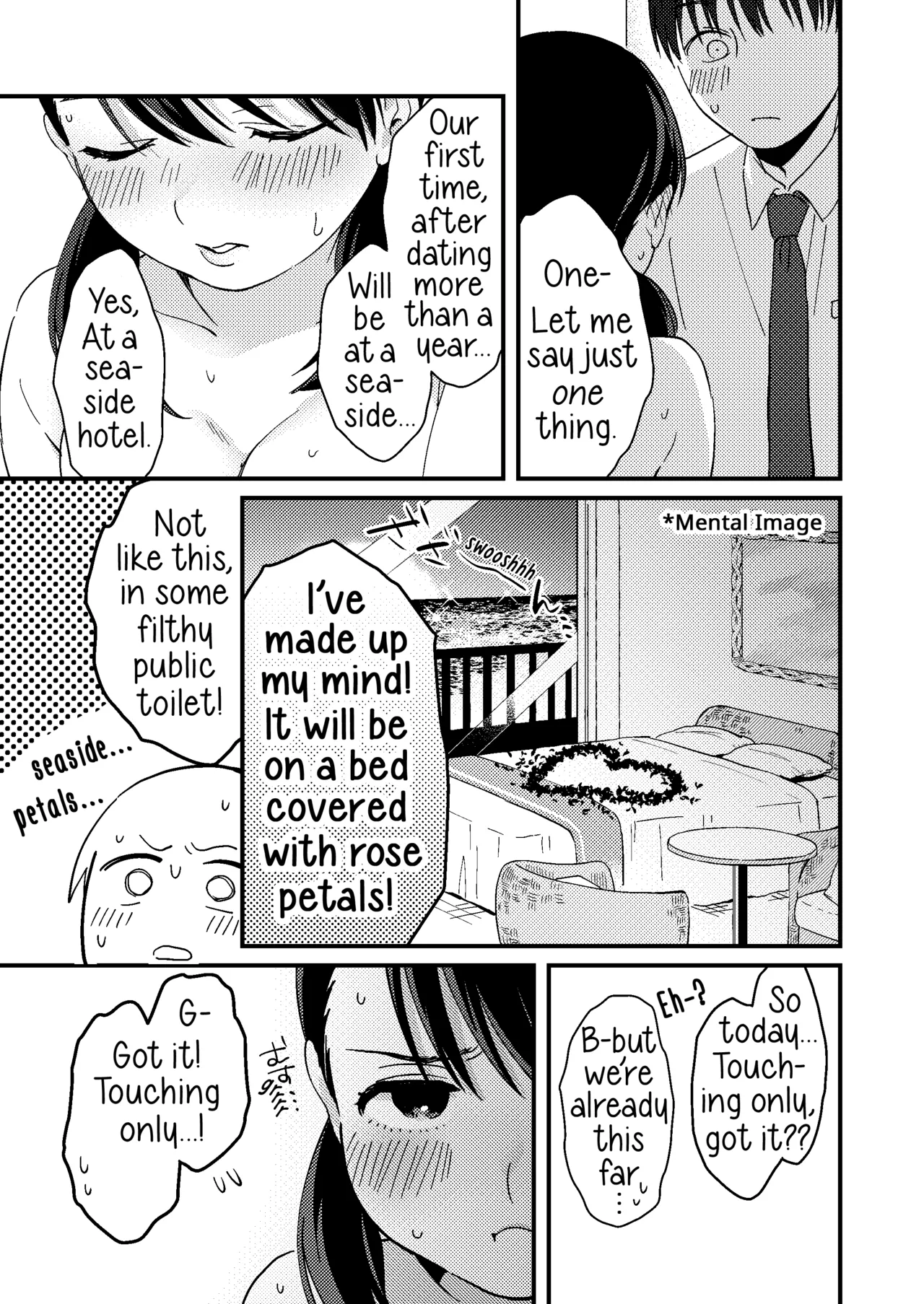Chiguhagu Kanojo | Mismatched Girlfriend page 24 original parody - leg lock big breasts hentai manga - read online free