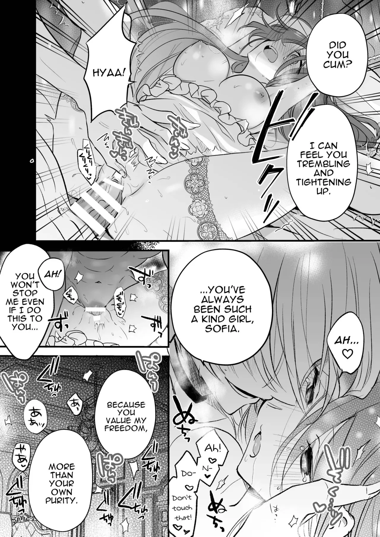 Majutsushi no Henai 〜 Baddo ED Tensei Akuyaku Reijō, Shukuteki no Hazudatta Jijū ni Torawareru 〜 I A Mage's Affection page 49 original parody - big breasts nakadashi hentai manga - read online free