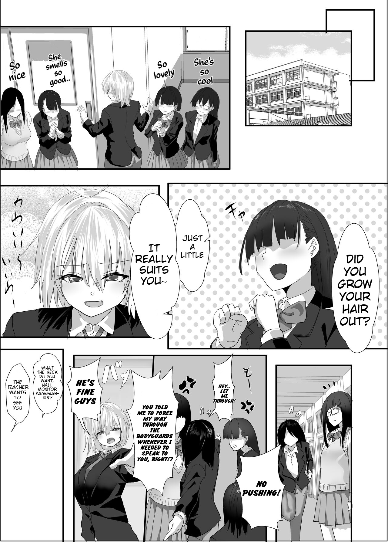 [Tetsukabuto Nuranura (Yuri Kowashi)] Narcissist na Ouji-sama-kei Joshi wa, Toilet Gaman Dekizu | The Narcissistic Female Prince Couldn't Hold It In [English] page 30 original parody - sole male big breasts hentai manga - read online free