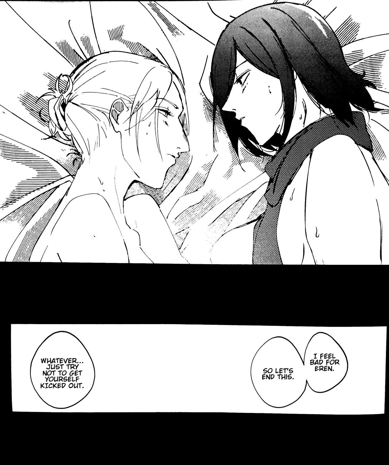 Gukou page 17 featuring mikasa ackerman shingeki no kyojin parody - rough translation yuri hentai manga - read online free