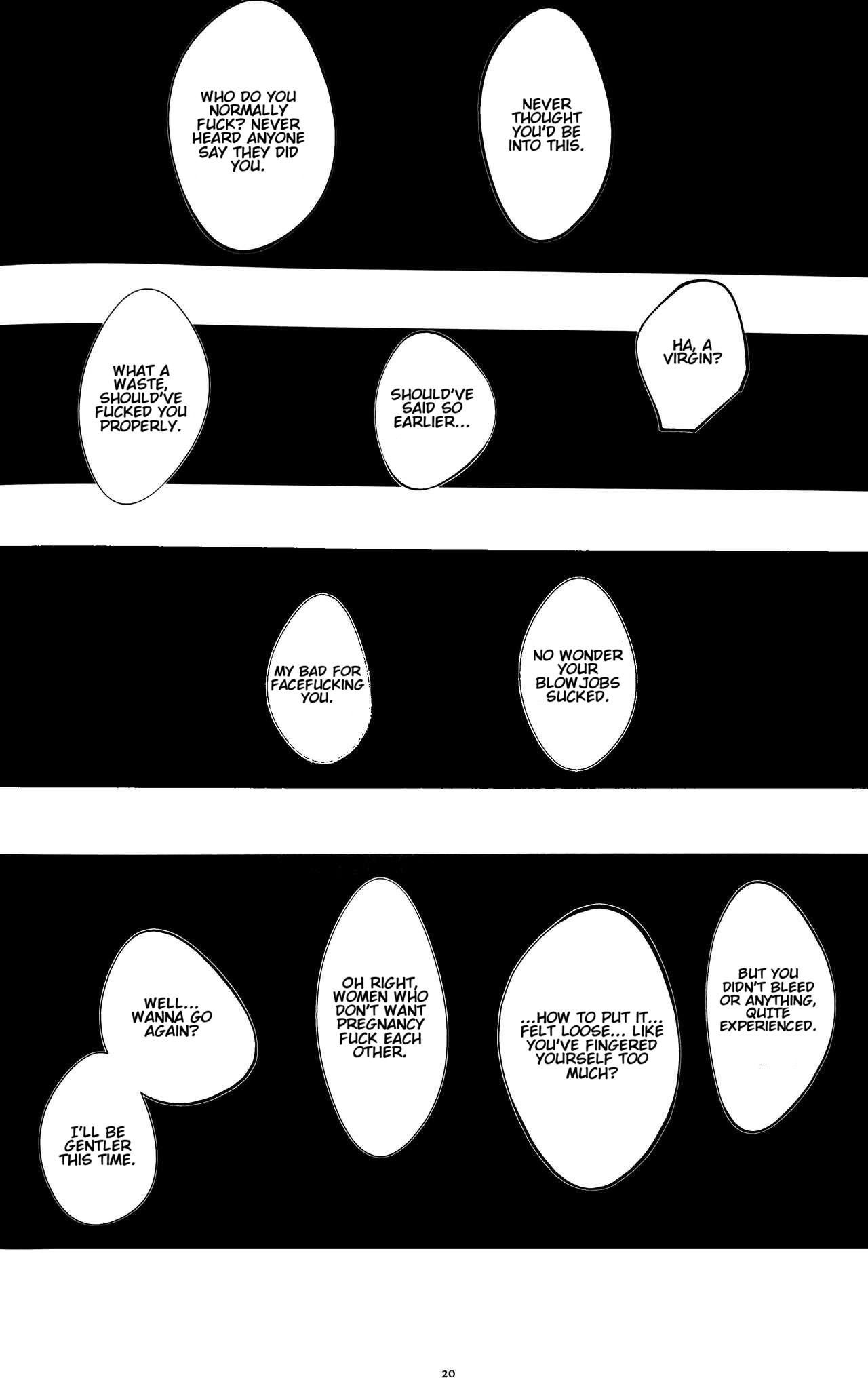 Gukou page 18 featuring mikasa ackerman shingeki no kyojin parody - rough translation yuri hentai manga - read online free