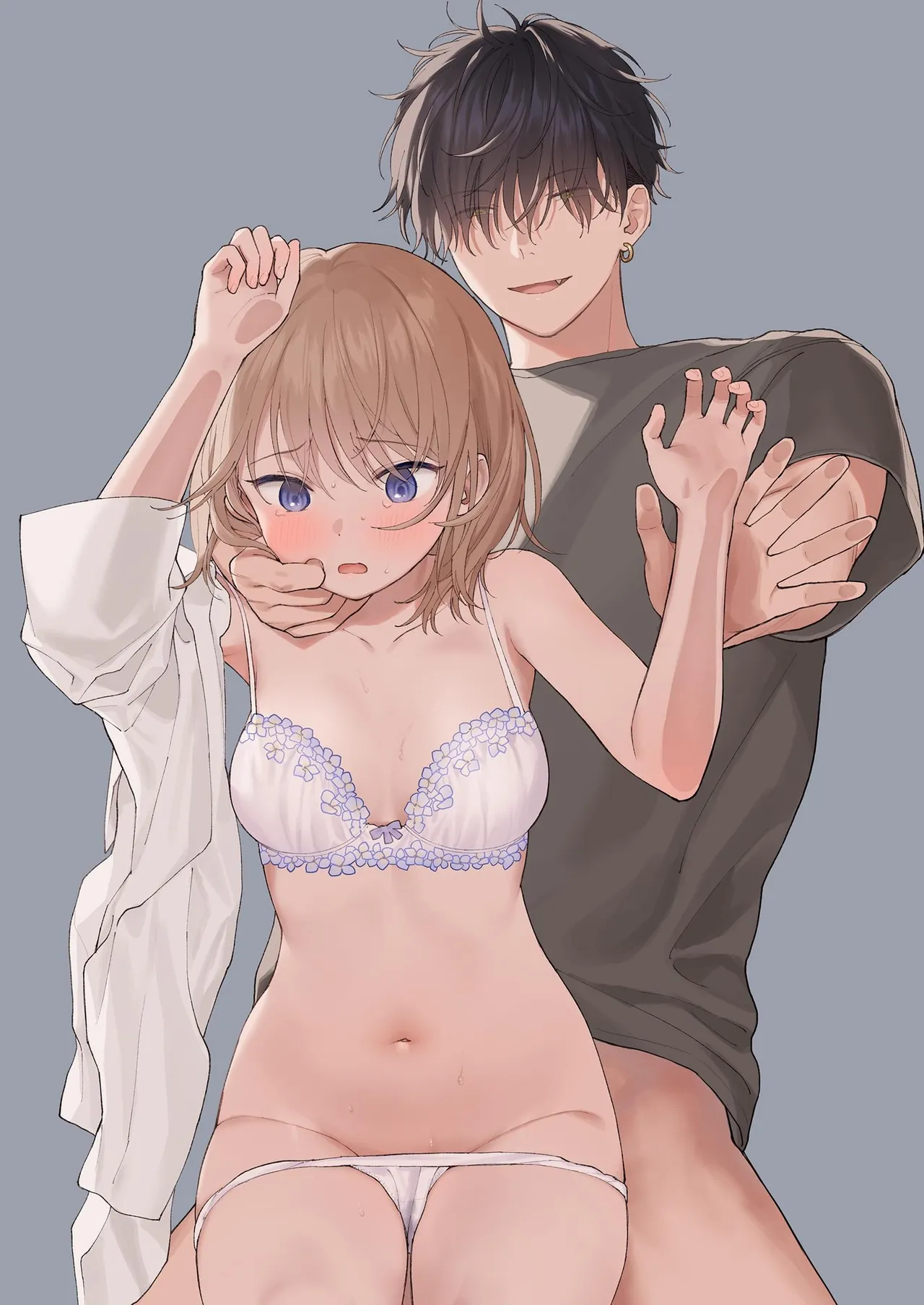 Rio-chan to Omajinai no Akuma | Rio and the Summoned Demon page 56 original parody - schoolgirl uniform multi-work series hentai manga - read online free