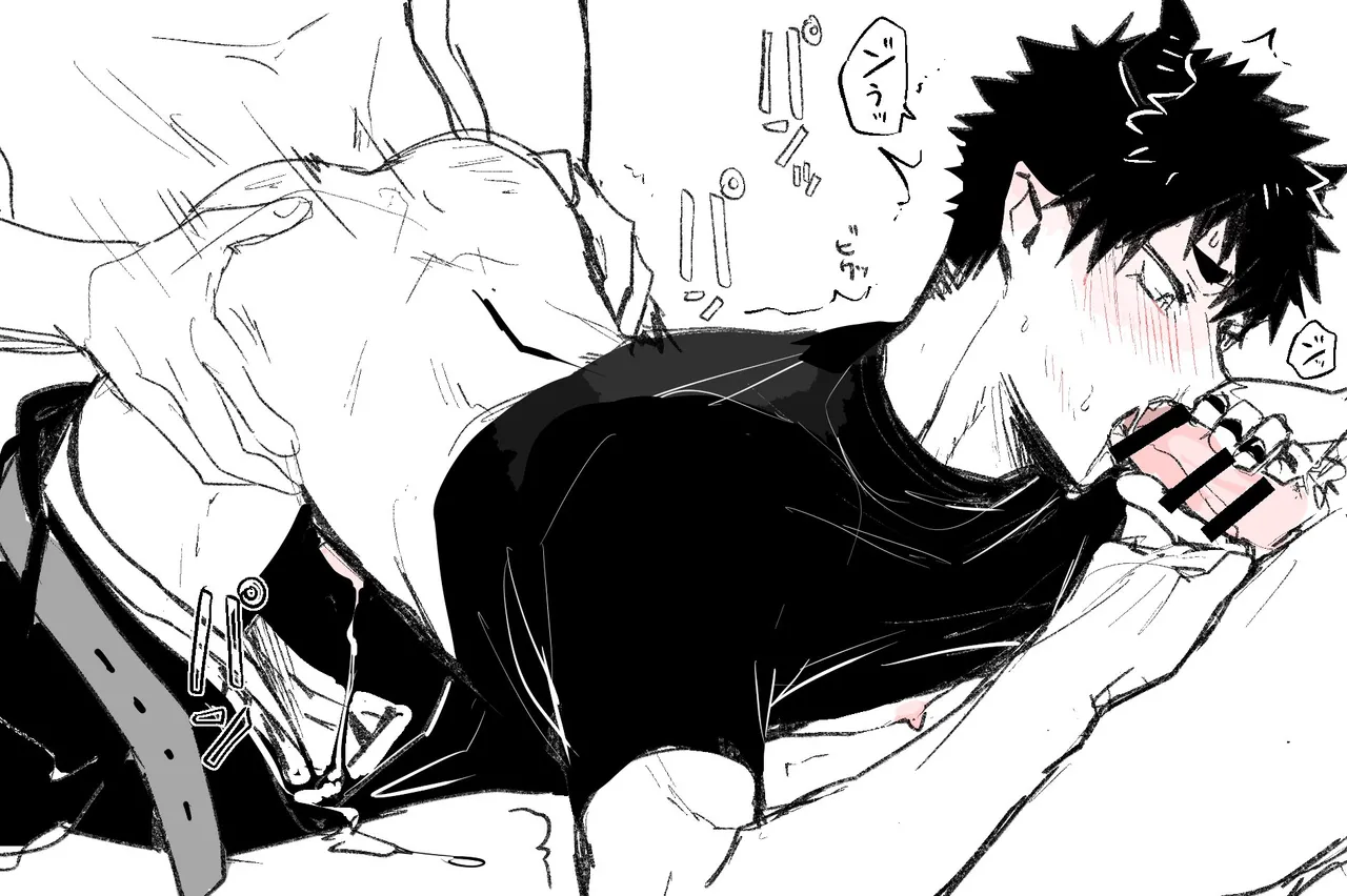 [Collapsar Estate (TANAKATAN)] Inma Gakuen no Ochikobore — case.1 Junjou Danshi no Shojo Soushitsu (Jou) | 淫魔学园的废材吊车尾―case.1 纯情男生的破处堕落(上) page 35 original parody - nakadashi kissing hentai manga - read online free