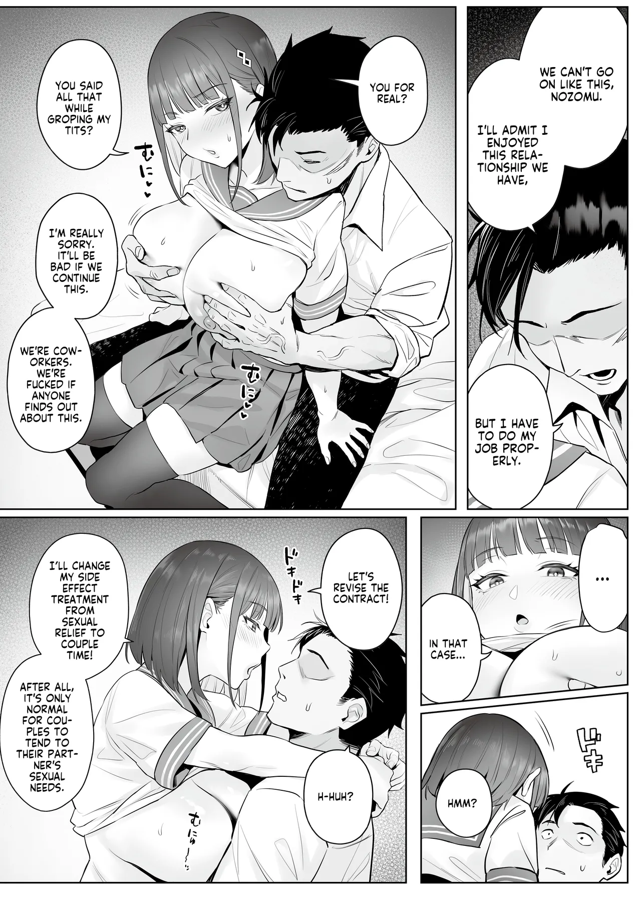 Moto Mahou Shoujo no Shigoto Hanashi Ao | The Former Magical Girl Blue's Work page 27 original parody - big breasts uncensored hentai manga - read online free