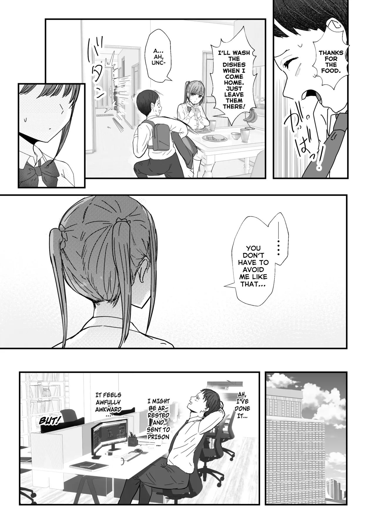 Doukyo Shiteru Bakunyuu Meikko JK wa Amayaka Sex de Shachiku Ryman o Mei Ippai Iyashite Kureru | My busty niece, a high school girl living with me, gives me a lot of comfort through sweet sex. page 13 original parody - sole female sole male hentai manga - read online free