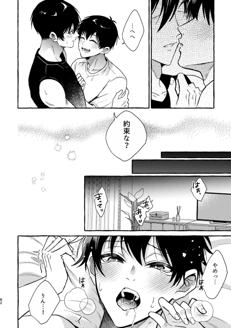 凛潔 page 80 featuring yoichi isagi blue lock parody - tracksuit multi-work series hentai manga - read online free