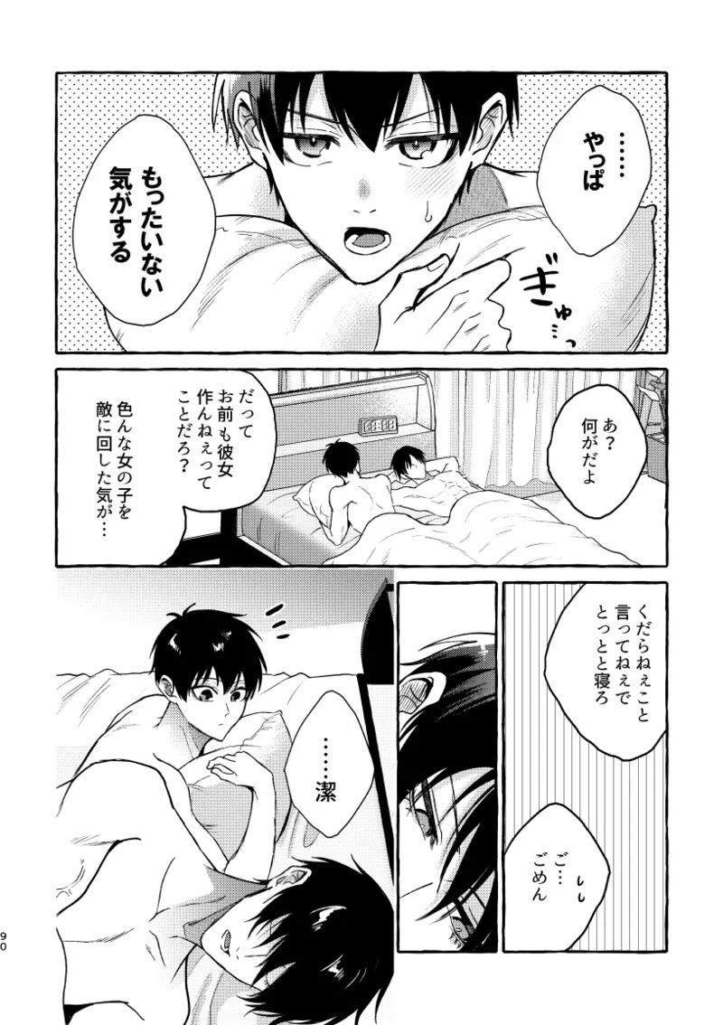 凛潔 page 88 featuring yoichi isagi blue lock parody - tracksuit multi-work series hentai manga - read online free