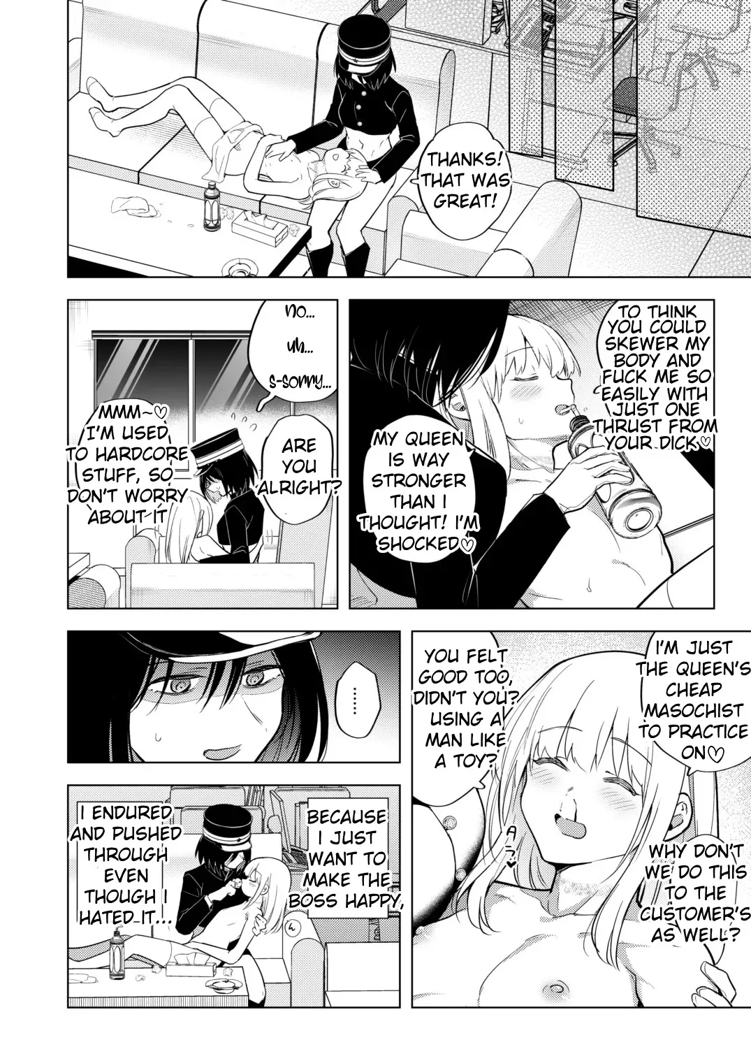 [TETRARA (Tokiwa Yutaka)] Tekisei 0 no Futanari Joou-sama 2 -Mouretsu! Love Love Gyaku Anal Mugen Zangyou Jigoku- | The Completely Incompetent Futanari Dominatrix 2 - Super Lovey-Dovey Reverse Anal Infinite Overtime From Hell [English] [Digital] page 26 original parody - sole male nakadashi hentai manga - read online free