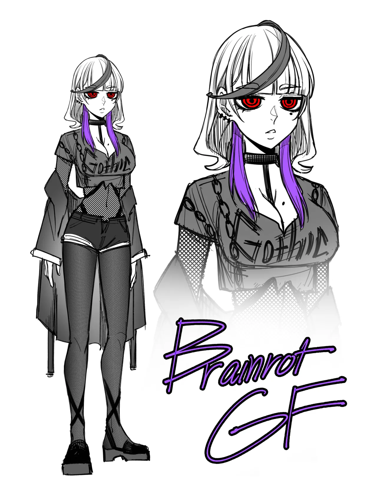 Brainrot Girlfriend page 32 original parody - sole female sole male hentai manga - read online free