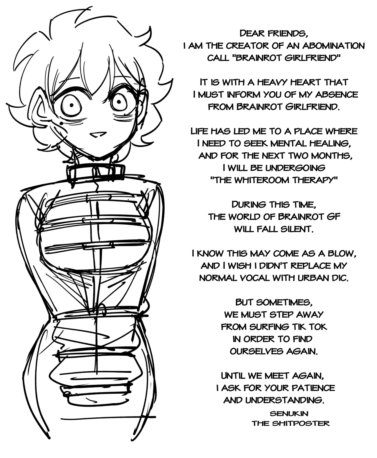 Brainrot Girlfriend page 43 original parody - sole female sole male hentai manga - read online free