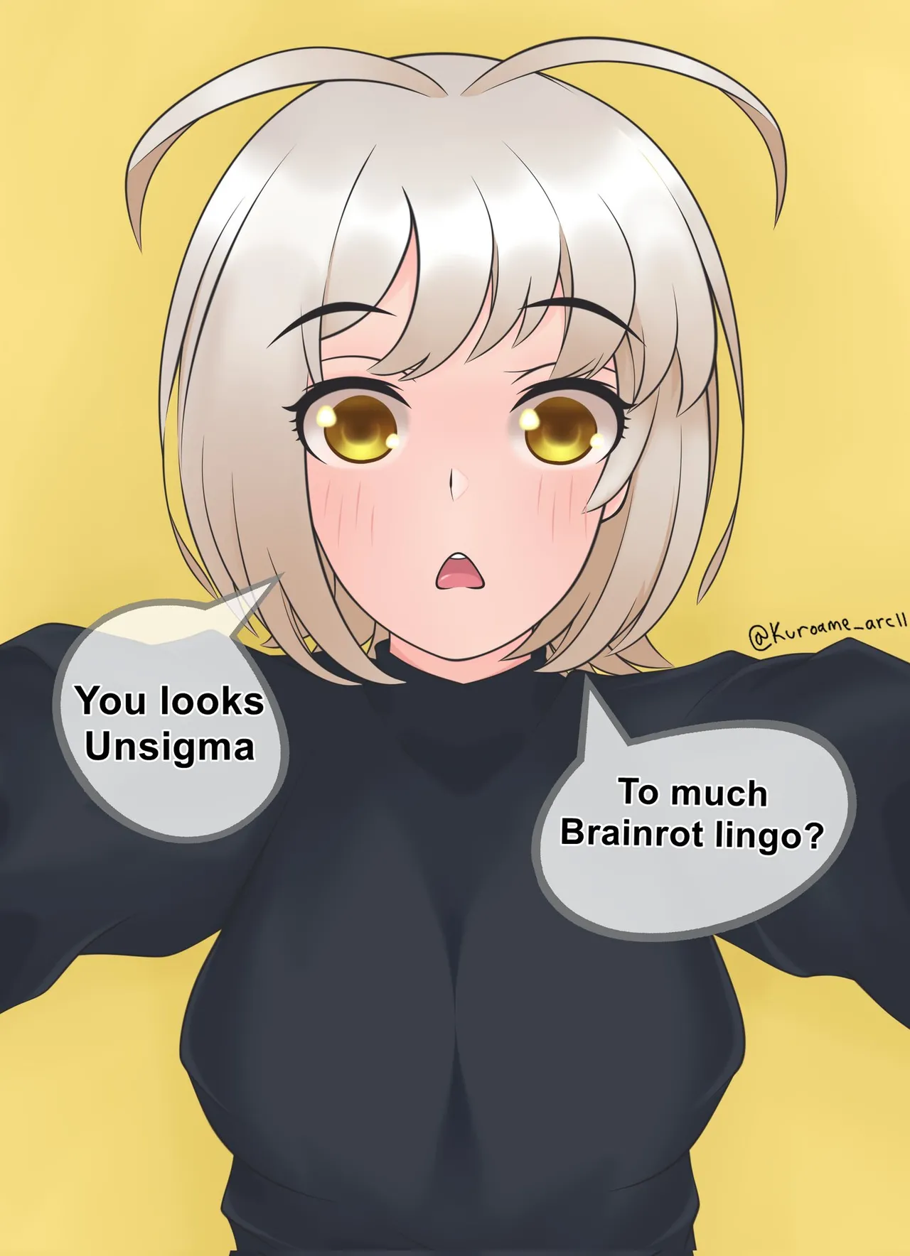 Brainrot Girlfriend page 57 original parody - sole female sole male hentai manga - read online free