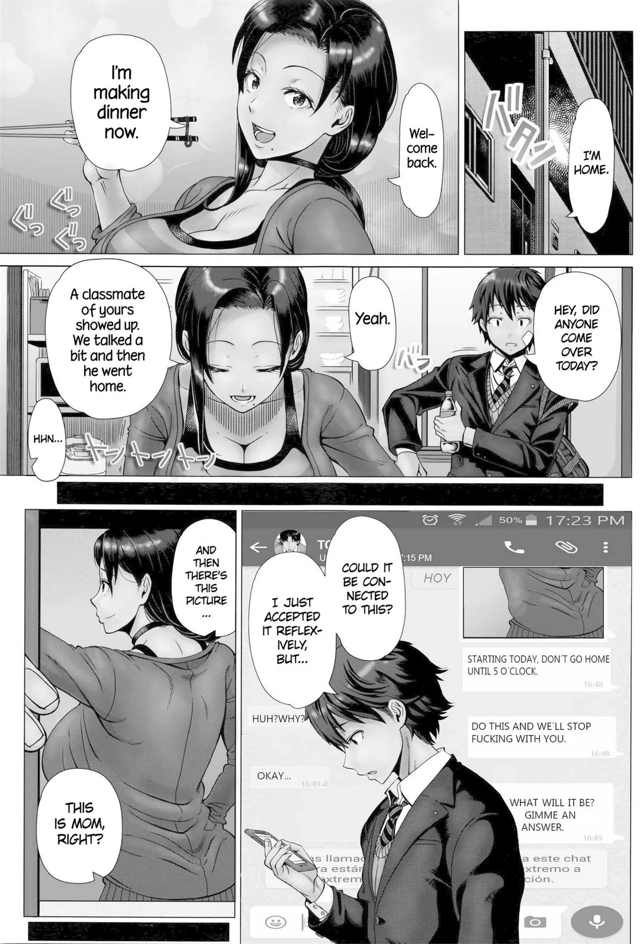 Hajimete no Hitozuma page 143 - nakadashi beauty mark hentai manga - read online free