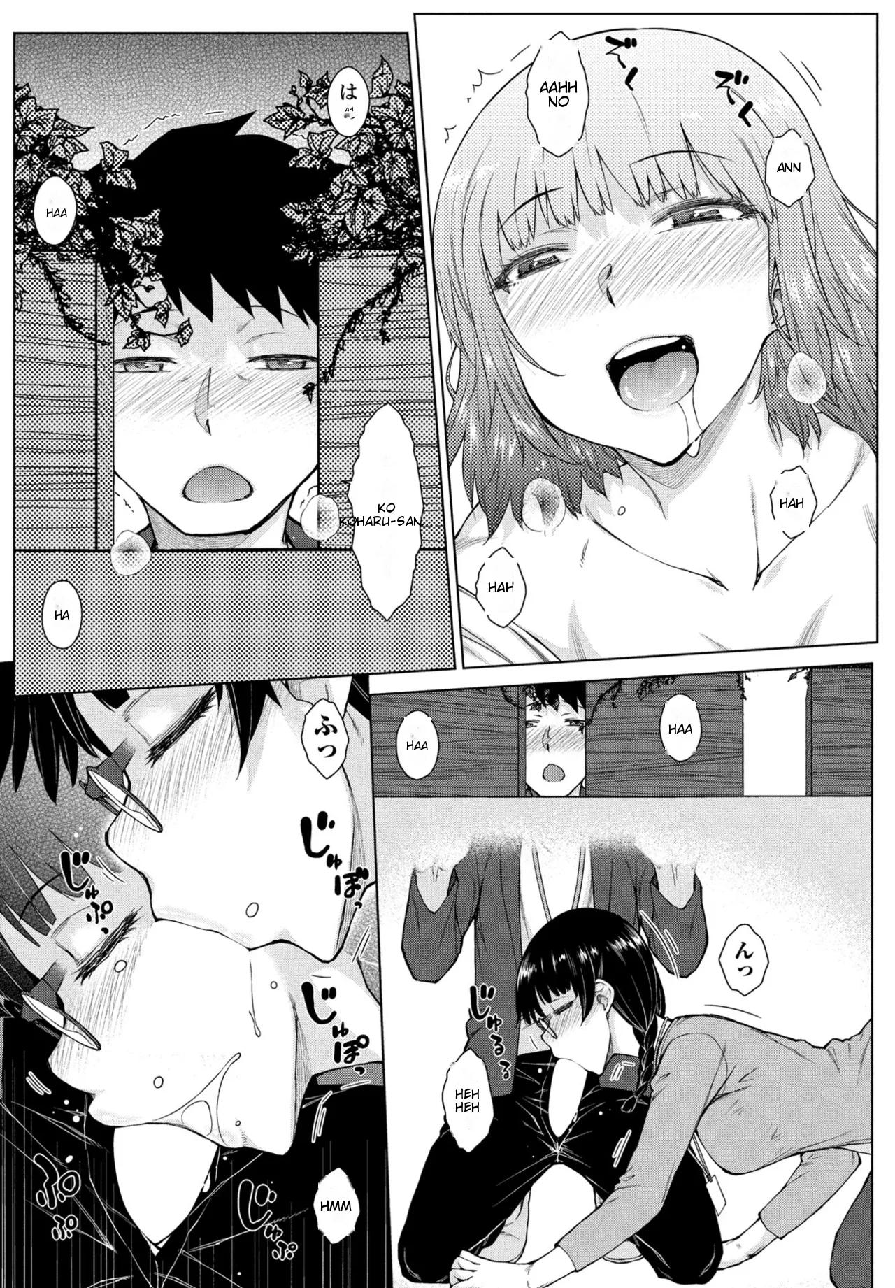 Amaama Love Me Heart o Tameshi Appli Ch. 4 page 15 - business suit kissing hentai manga - read online free