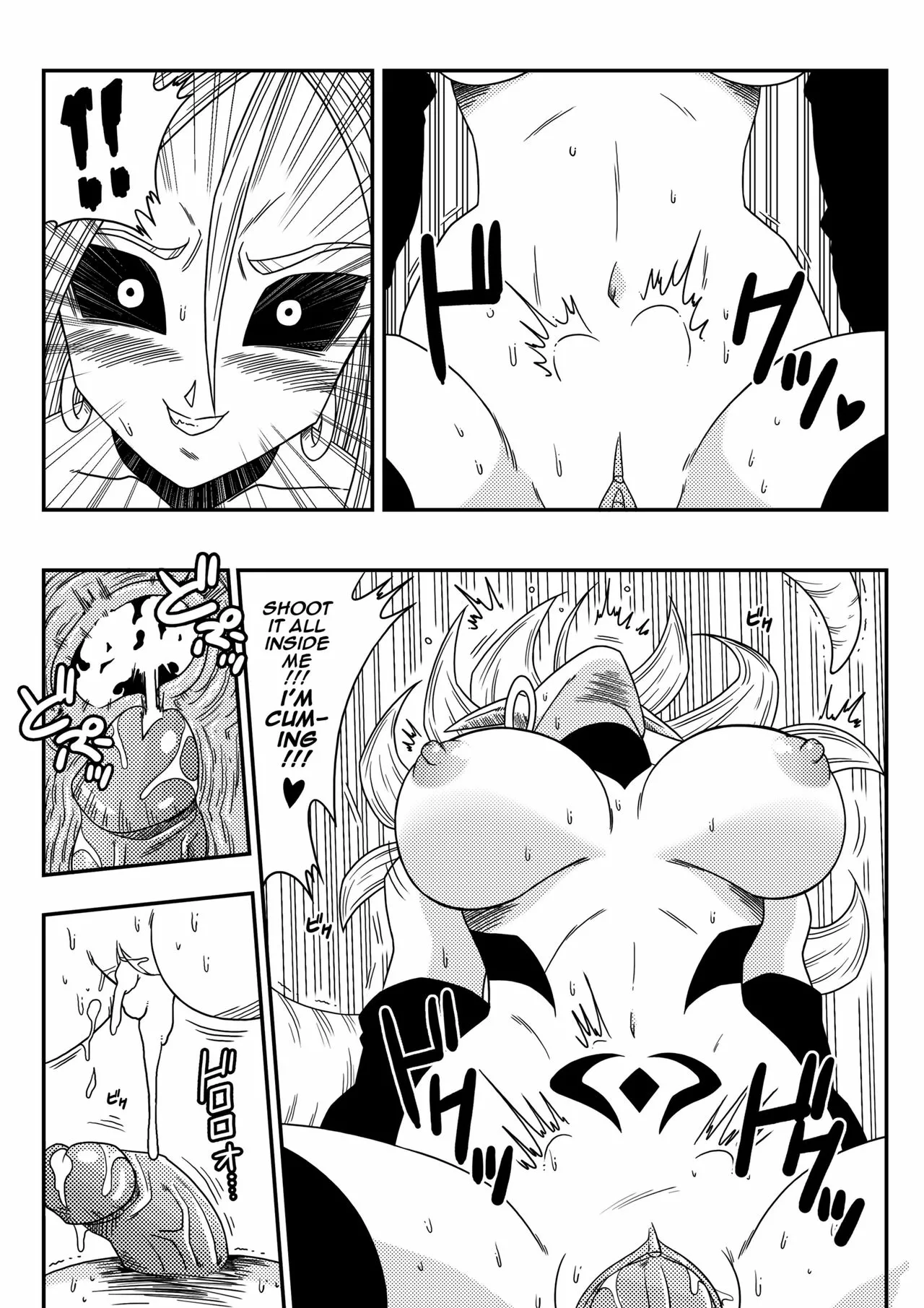 Busty Android Wants to Dominate the World!! page 15 featuring android 21 dragon ball z parody - transformation big penis hentai manga - read online free