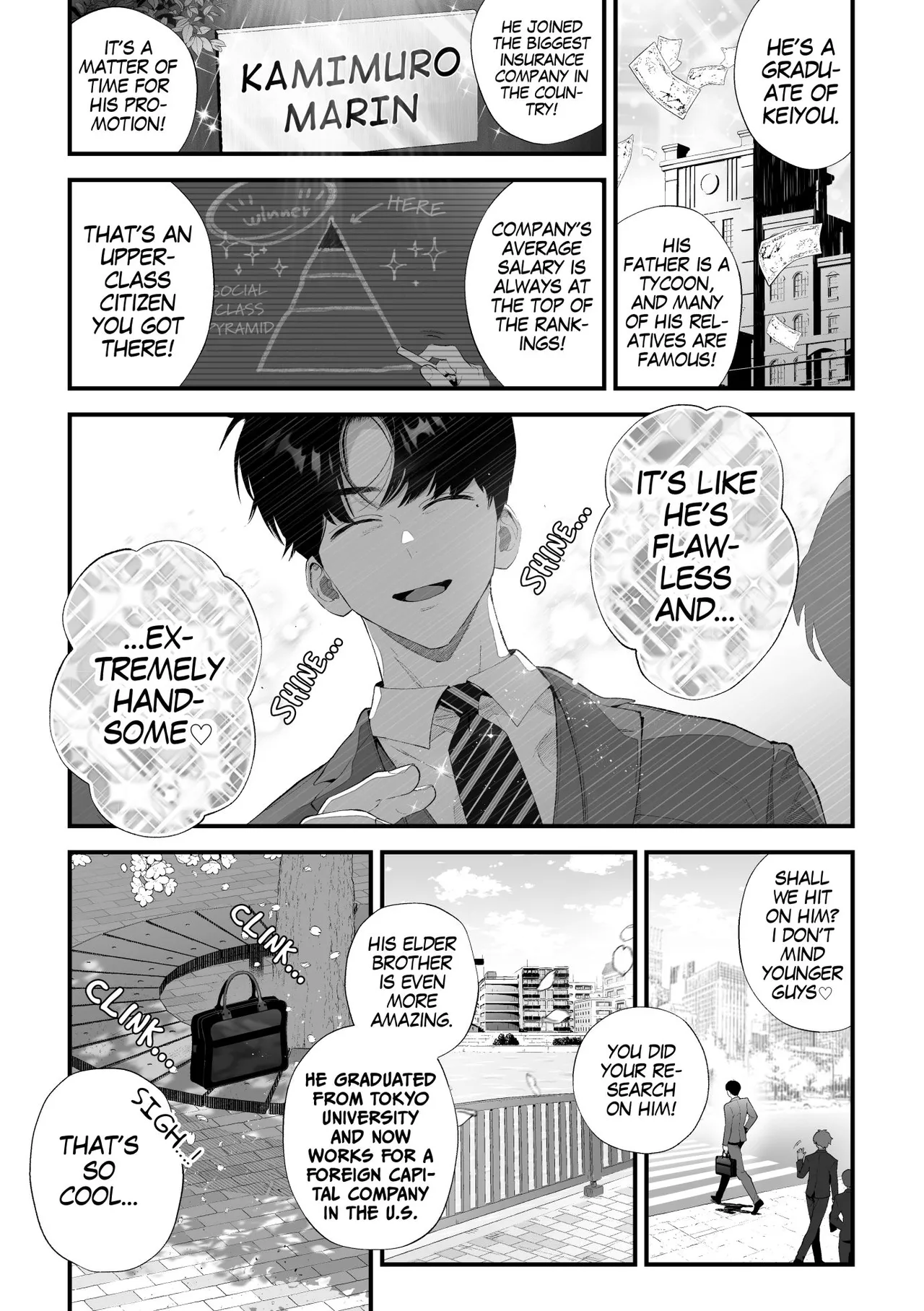 Kuzu na Elite Shinnyuu Shain-kun Kyousei Chinpo Marudashi Enkaigei de Buzama Ochi | The Unsightly Nude Performance of an Elite Employee - Page 5