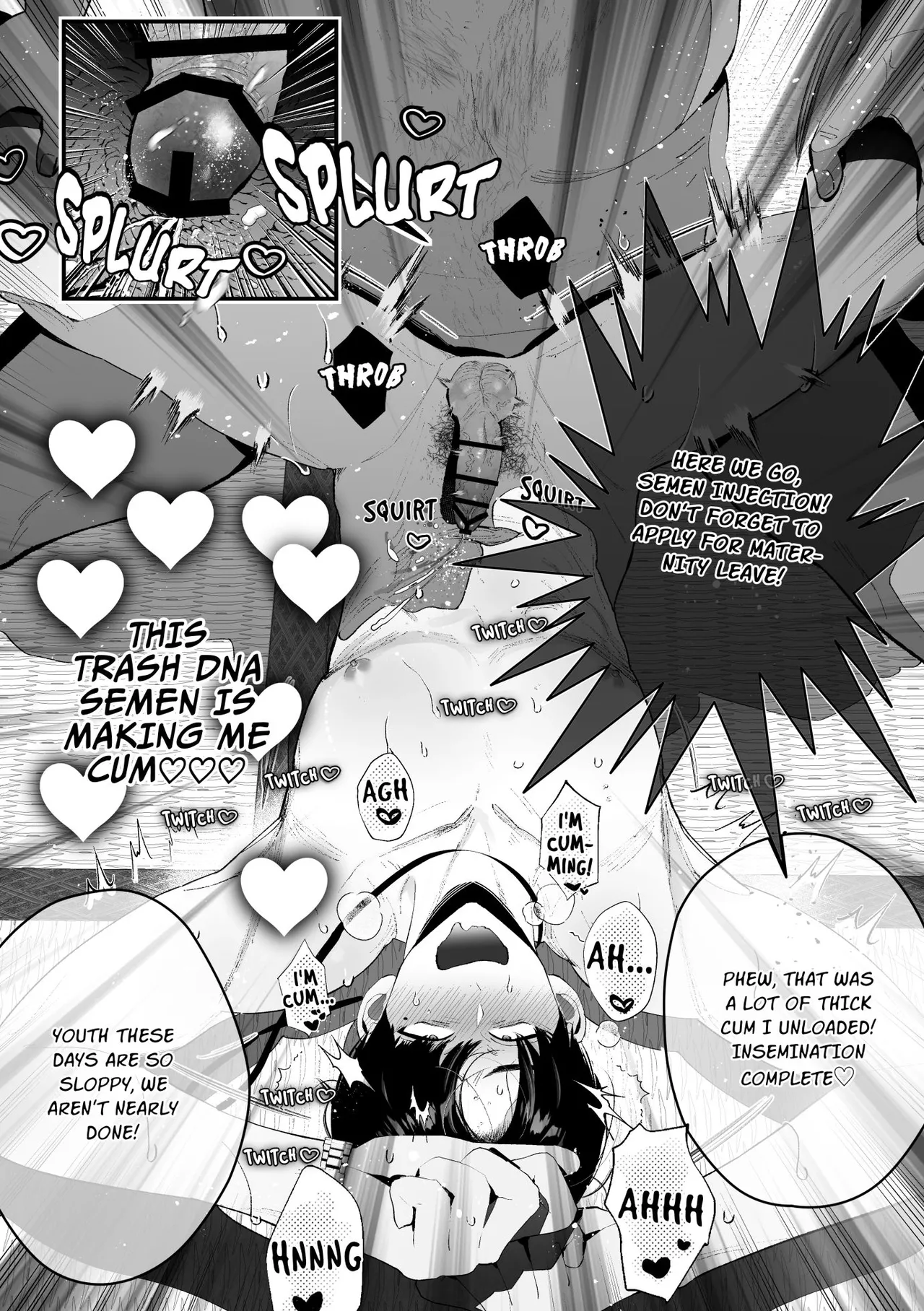 Kuzu na Elite Shinnyuu Shain-kun Kyousei Chinpo Marudashi Enkaigei de Buzama Ochi | The Unsightly Nude Performance of an Elite Employee page 70 original parody - beauty mark mosaic censorship hentai manga - read online free