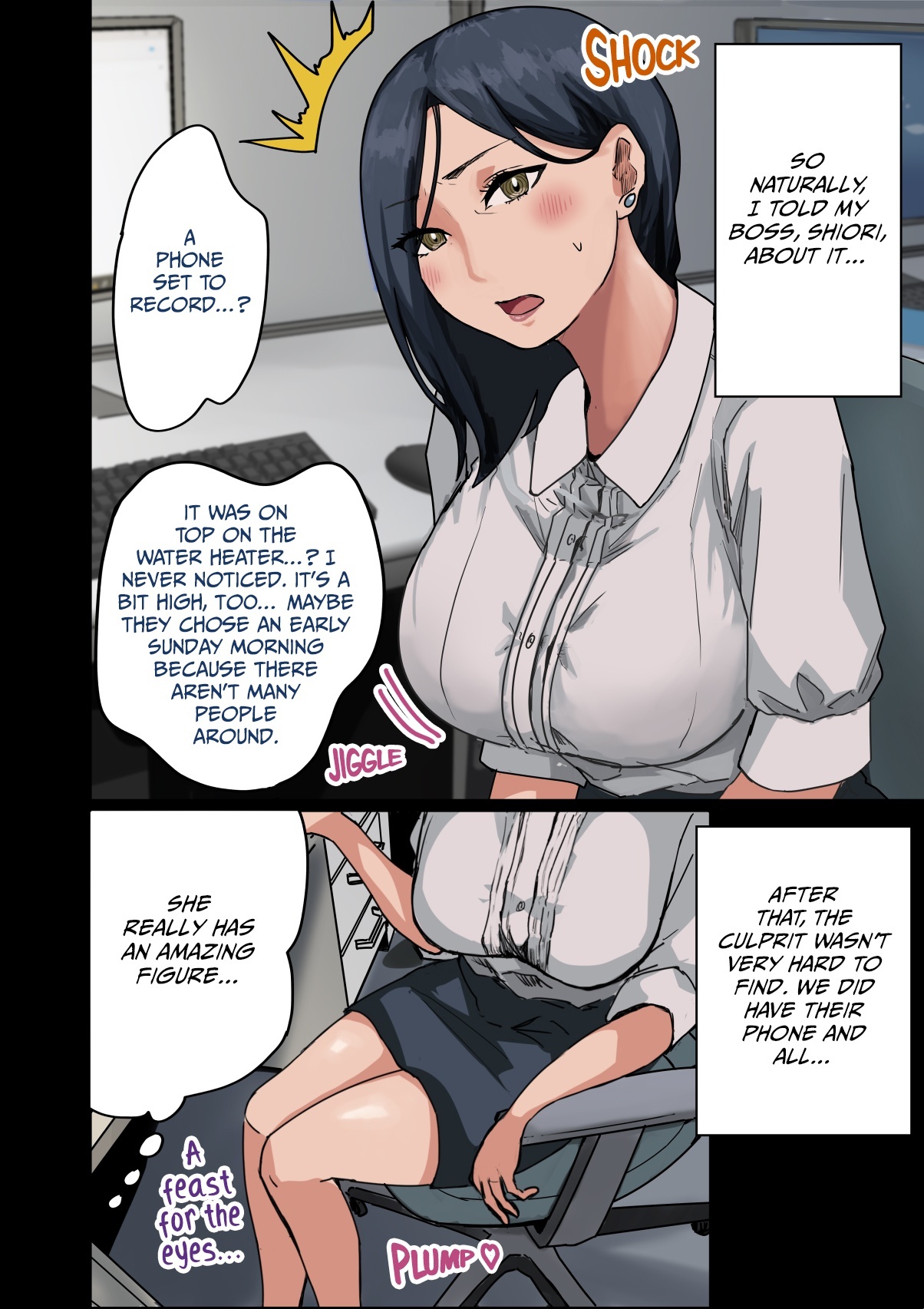 Kaisha no Madonna to Lucky de Yareta Hanashi | How I Got Lucky and Banged the Company's Madonna page 10 original parody - sole female sole male hentai manga - read online free
