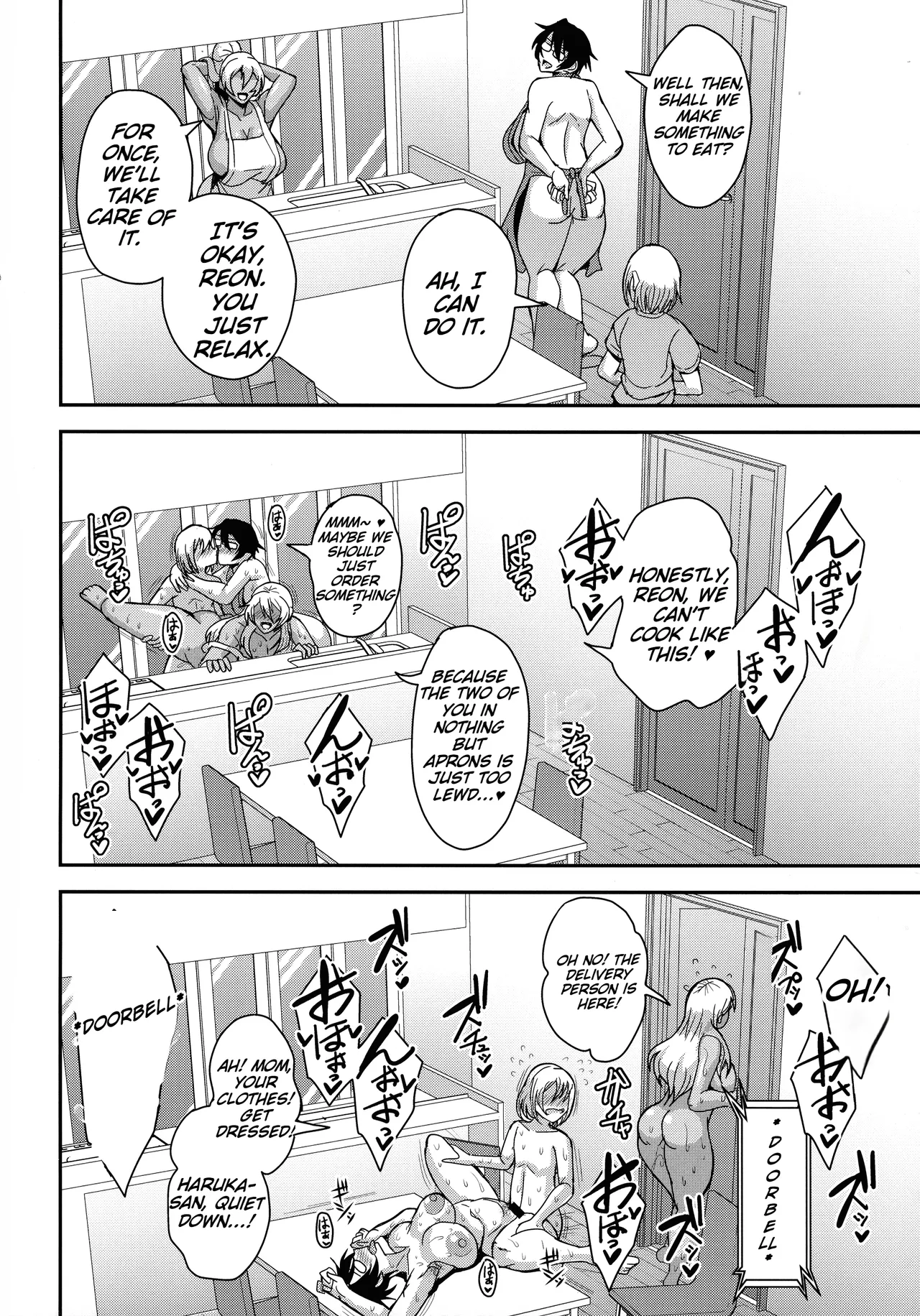 (C105) [MEAN MACHINE (Mifune Seijirou)] AraFou Dokushin BariCare Oba-san ga Yuujin no Musuko demo aru Toshishita Danshi to no Kankei Ni Hamaru Hanashi 4 Ninkatsu Tanetsuke hen | The Story of a Single Career Woman in Her 40s Getting Addicted to a Relationship with Her Friend's Son 4: Baby-Making Breeding Edition [English] [m00ngato] page 38 original parody - sole male nakadashi hentai manga - read online free