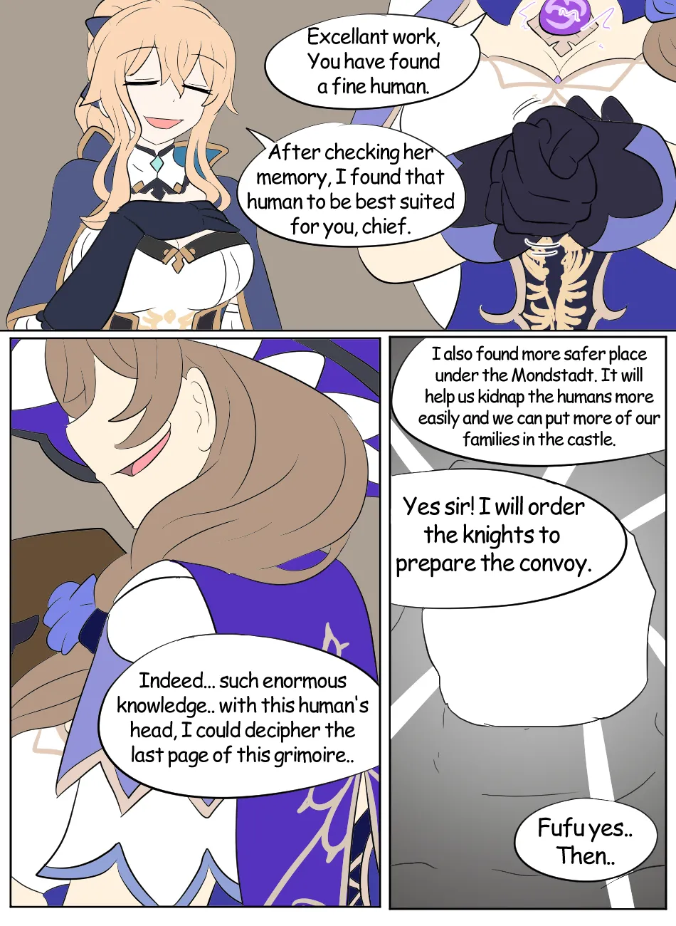 Genshin TSF: Imposter page 18 featuring jean gunnhildr genshin impact parody - transformation bondage hentai manga - read online free