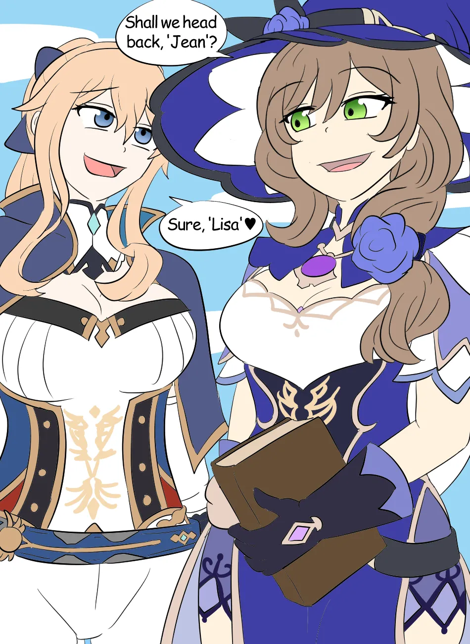 Genshin TSF: Imposter page 19 featuring jean gunnhildr genshin impact parody - transformation bondage hentai manga - read online free