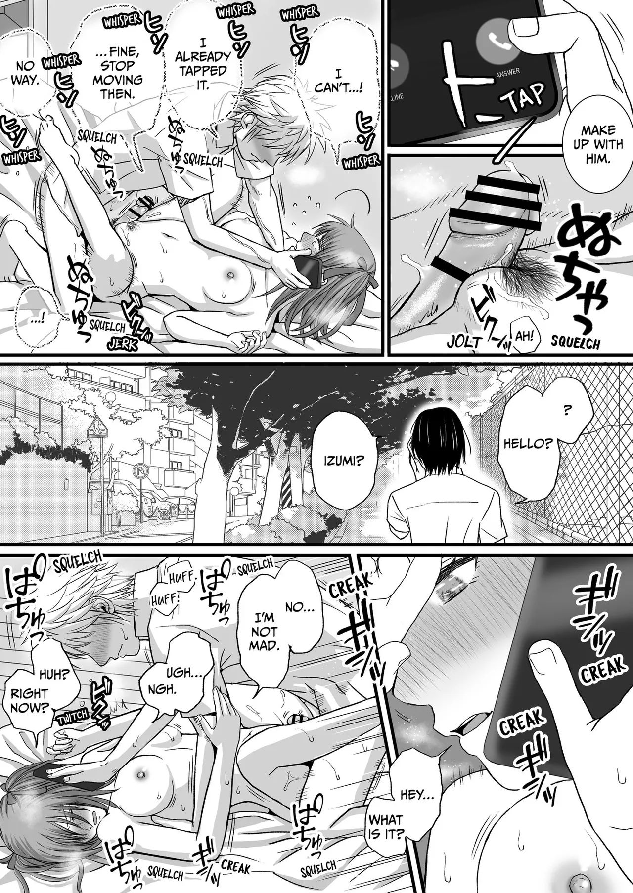 Sumata dake tte Itta no ni… Nurutto Sounyuusarechatta Yuutousei no Omocha | You Said It'd Just Be Grinding... But You Ended up Slipping It In. Now I'm Just the Top Student's Toy. page 38 original parody - handjob kissing hentai manga - read online free