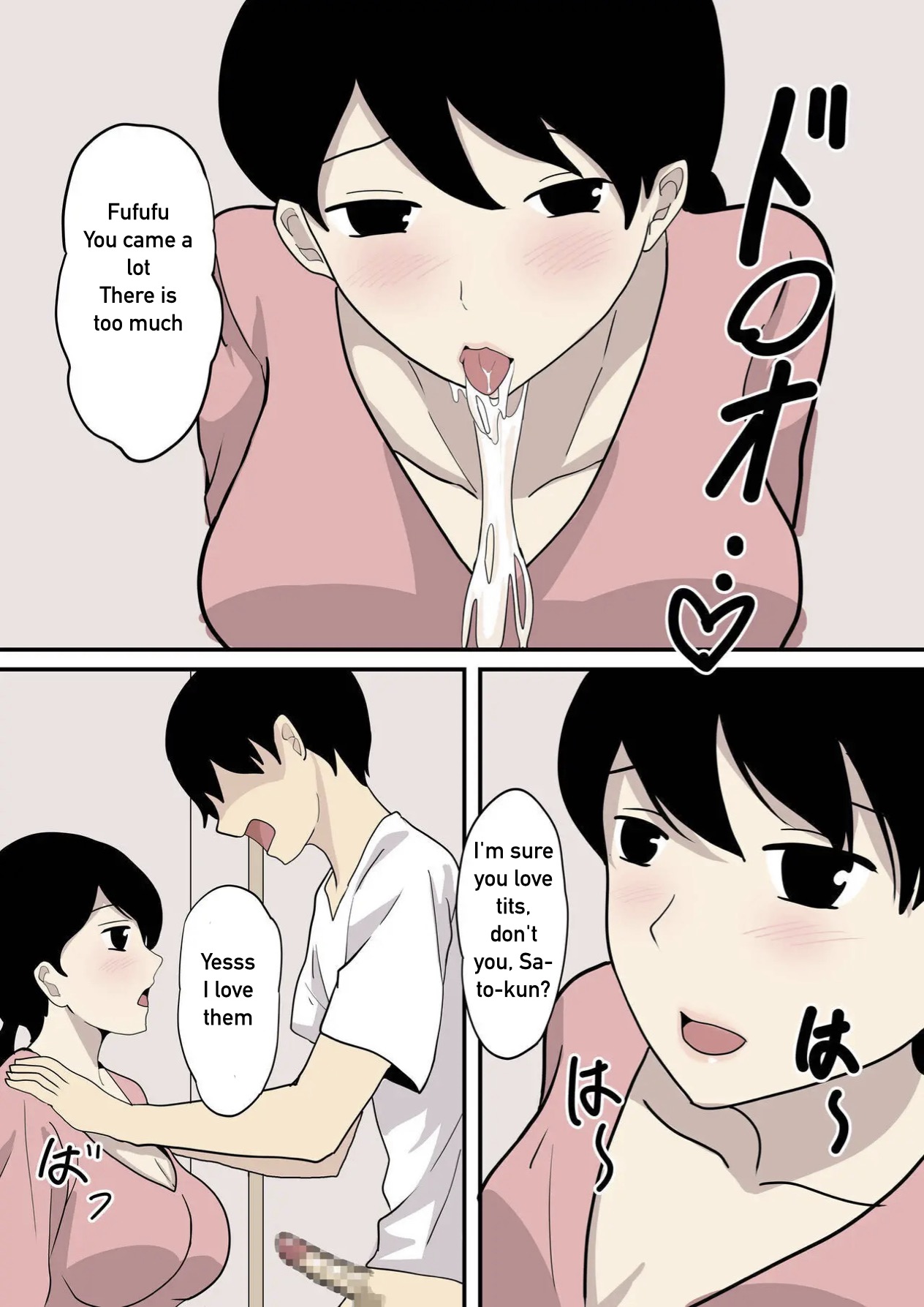 Kanojo no Haha ni Sasowareru | Invited by her mother page 9 original parody - handjob milf hentai manga - read online free