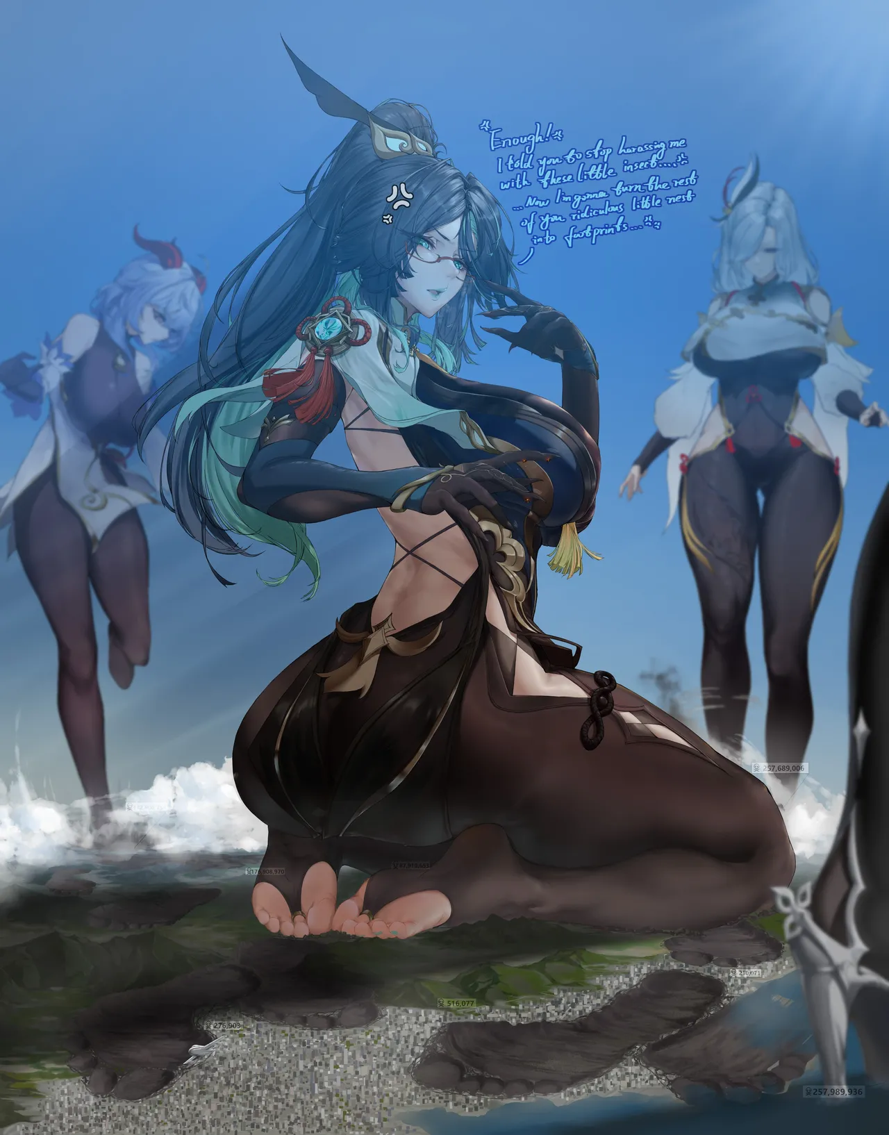 Kabubu Genshin collection page 11 - giantess hentai manga - read online free