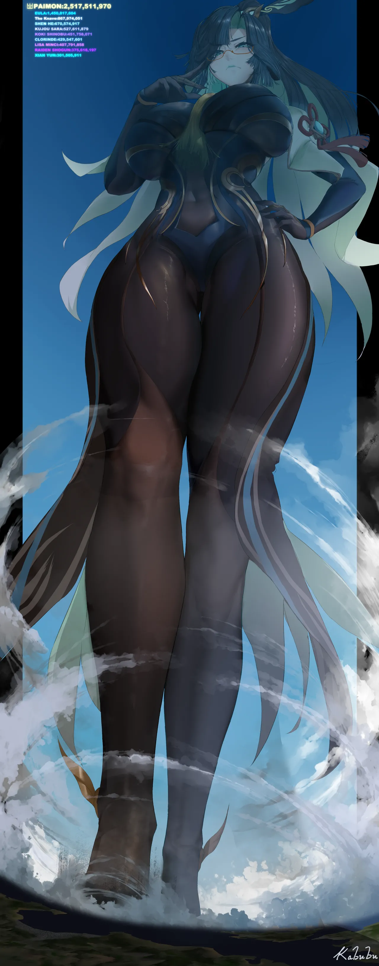 Kabubu Genshin collection page 12 - giantess hentai manga - read online free