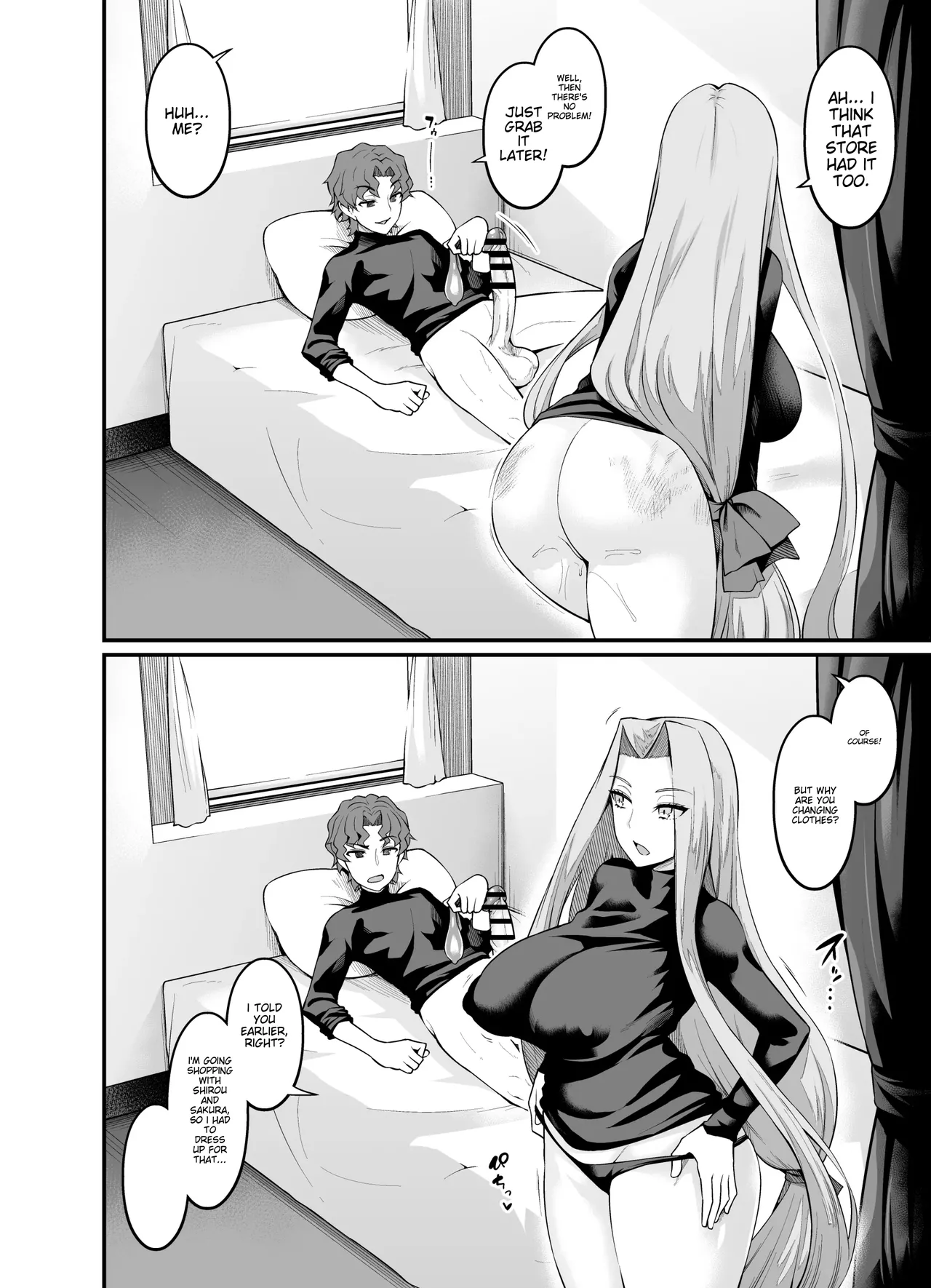 Saoyaku Shinji ga Saber-tachi to Yarimakuru Hon page 34 featuring sakura matou fate stay night parody - sole male nakadashi hentai manga - read online free