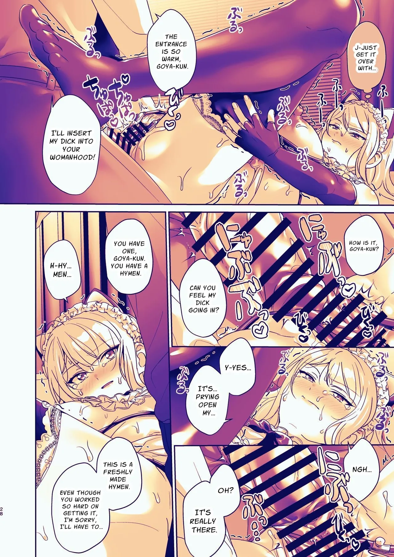 Seitokaichou wa Nyotaika kara Nigenai | The Council President Cannot Escape Feminization page 28 original parody - ahegao anal hentai manga - read online free