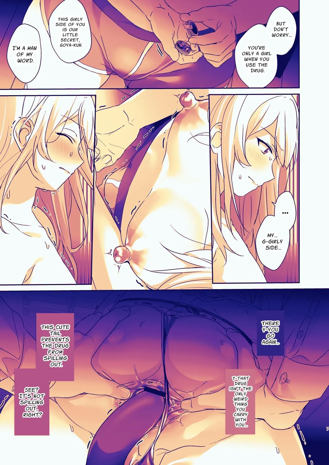 Seitokaichou wa Nyotaika kara Nigenai | The Council President Cannot Escape Feminization - Page 7