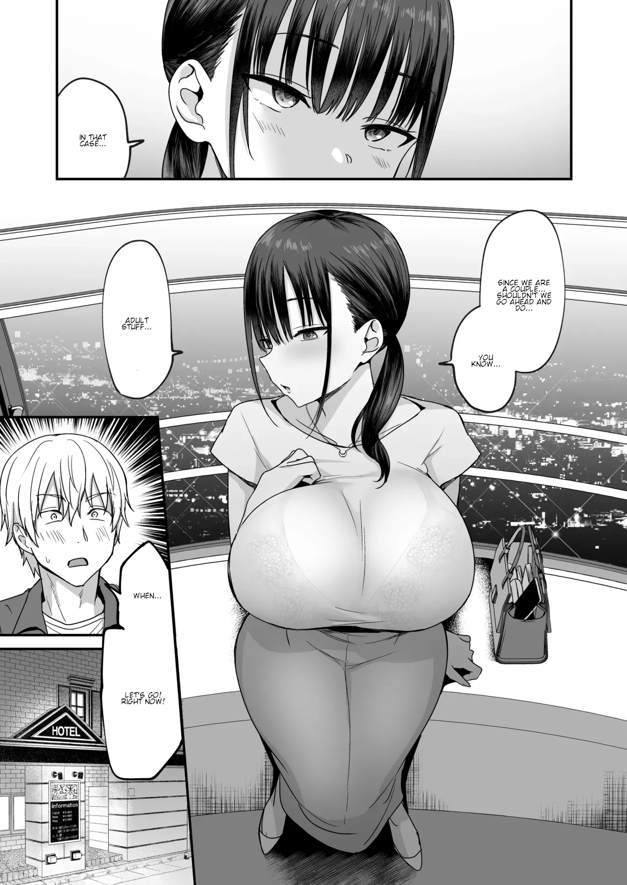 Muhyoujou de Dosukebe na Machimiya-san | Lewd and Expressionless Machimiya page 9 original parody - sole female sole male hentai manga - read online free