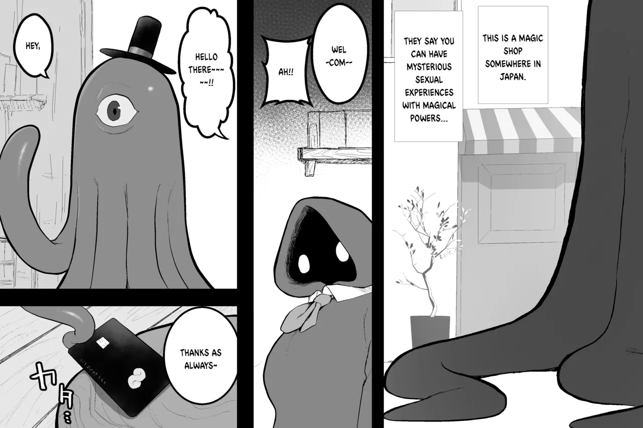 The Magic Shop 1,3,5 page 13 original parody - bondage bodysuit hentai manga - read online free